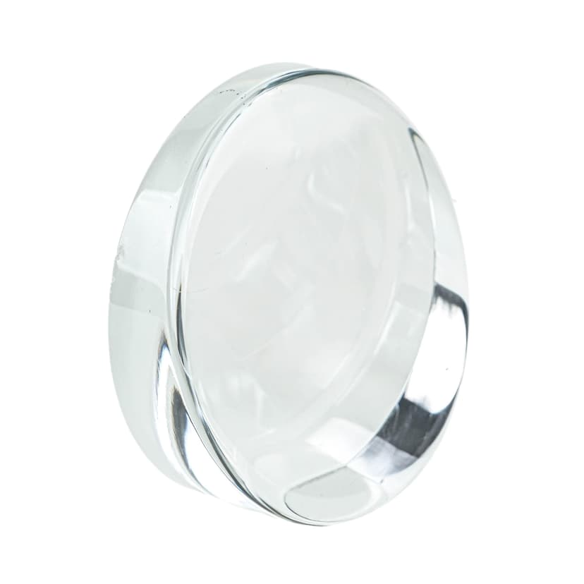 Paperweight, clear glass, Holmegaard, Denmark, 1970s.