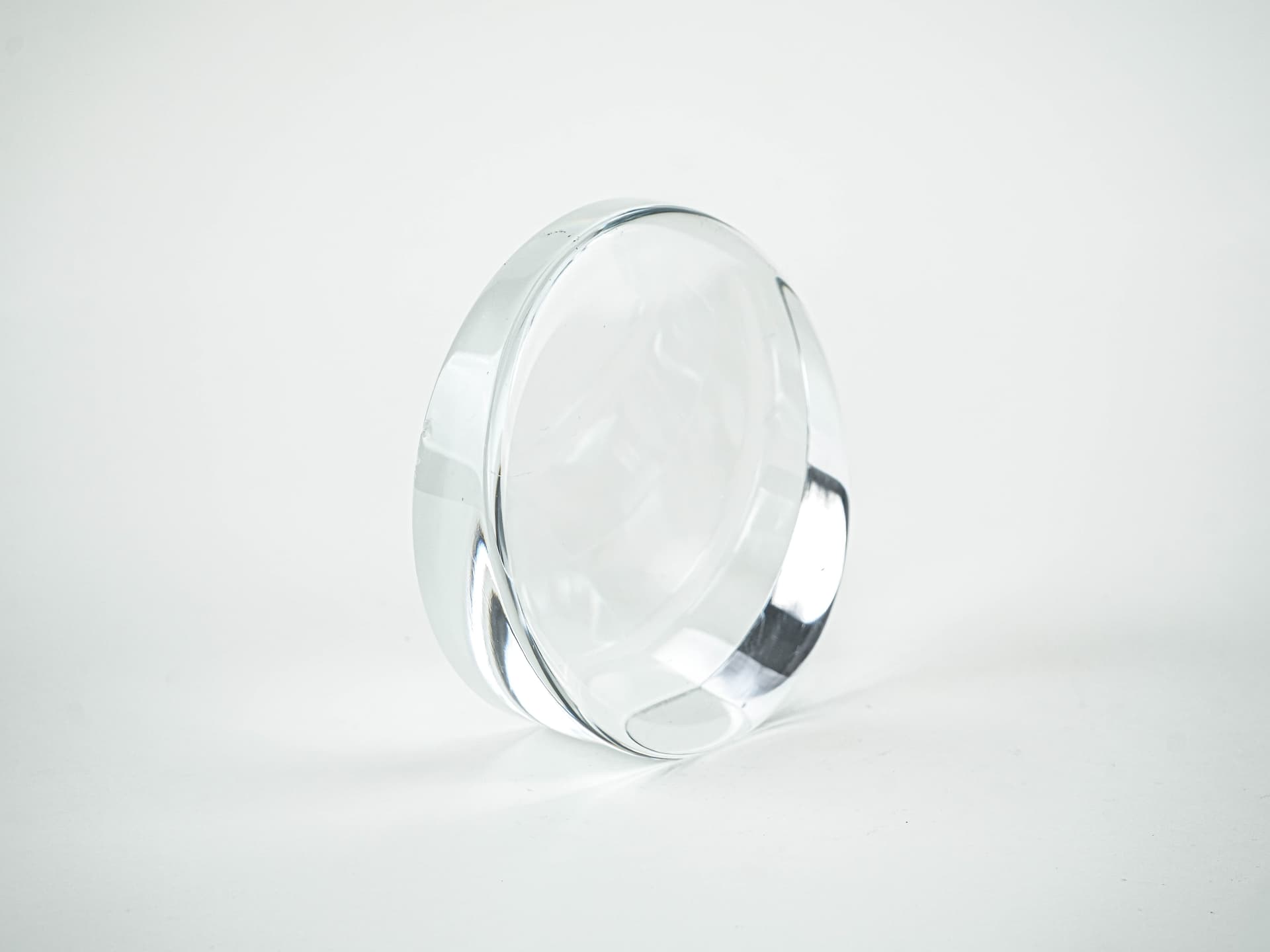 Paperweight, clear glass, Holmegaard, Denmark, 1970s. - 377660