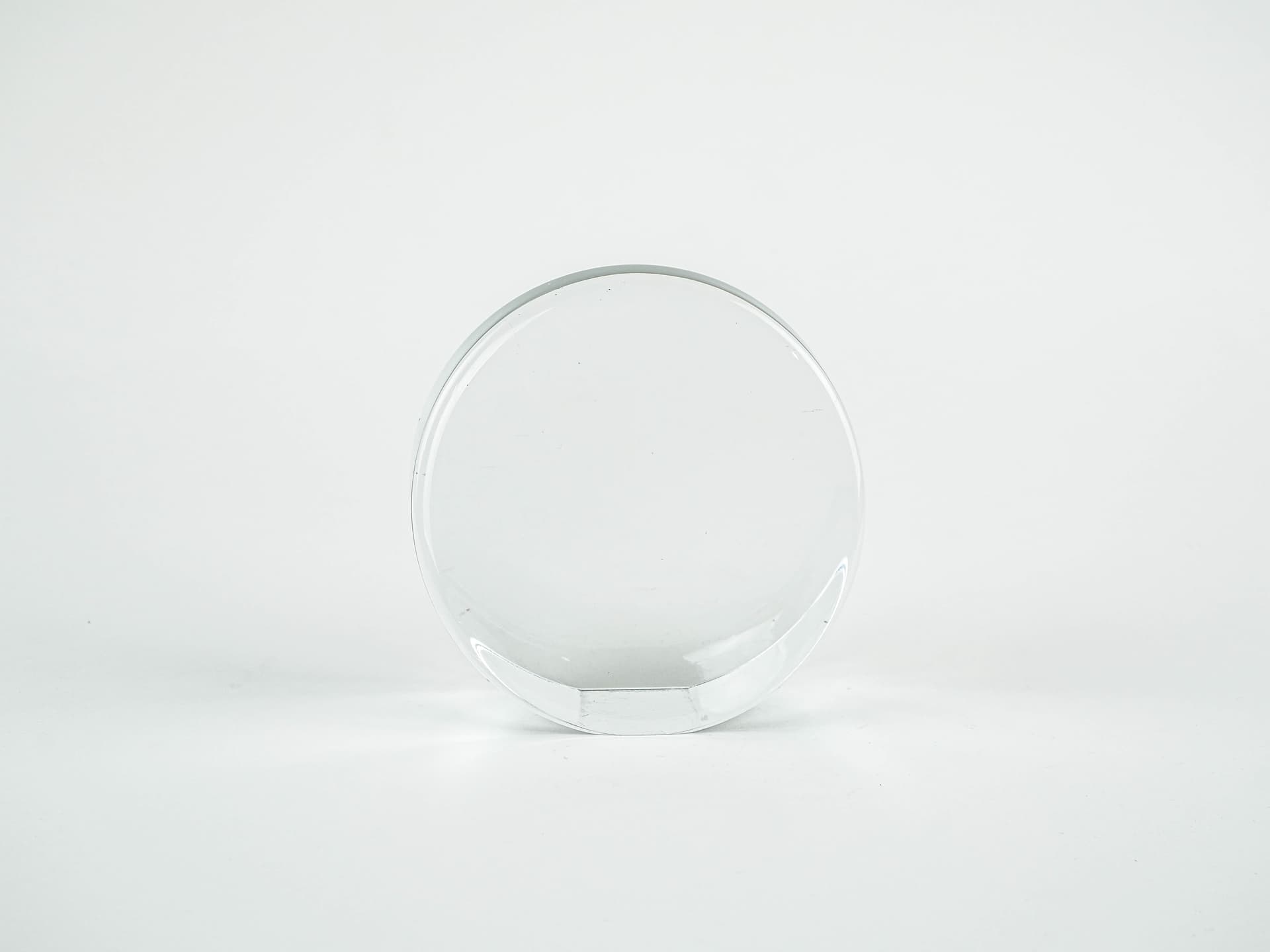 Paperweight, clear glass, Holmegaard, Denmark, 1970s. - 377657