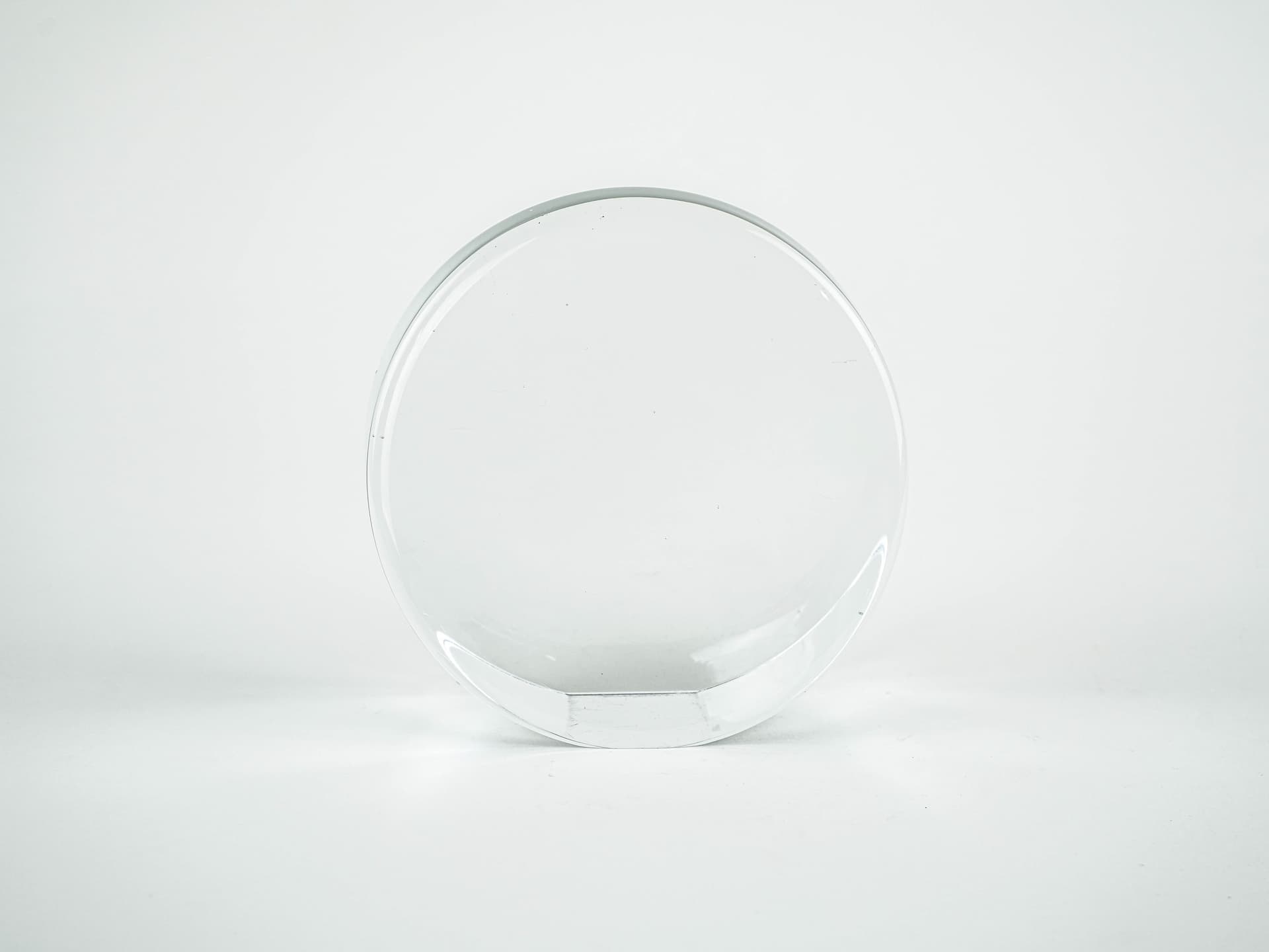 Paperweight, clear glass, Holmegaard, Denmark, 1970s. - 377656