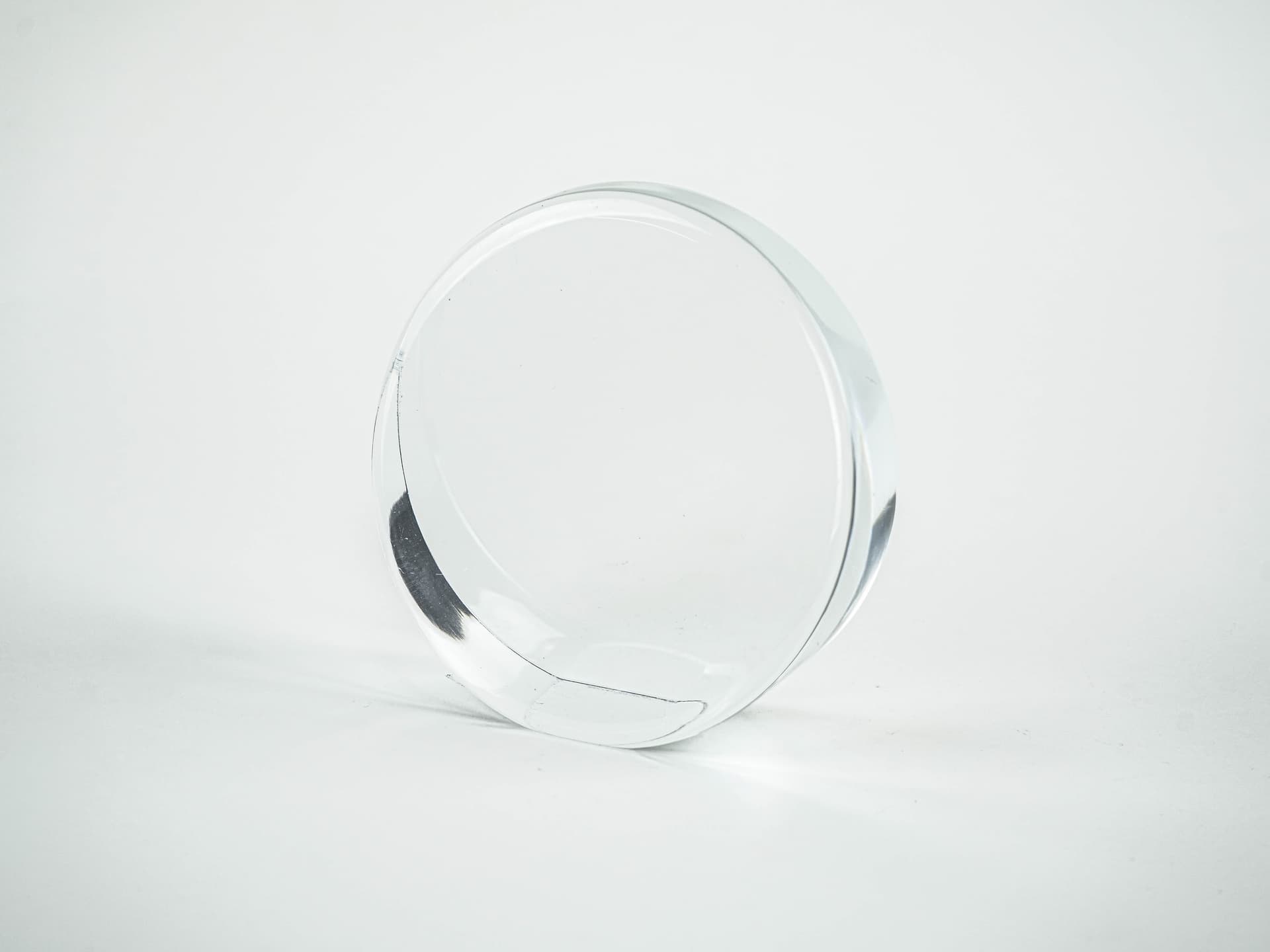 Paperweight, clear glass, Holmegaard, Denmark, 1970s. - 377658