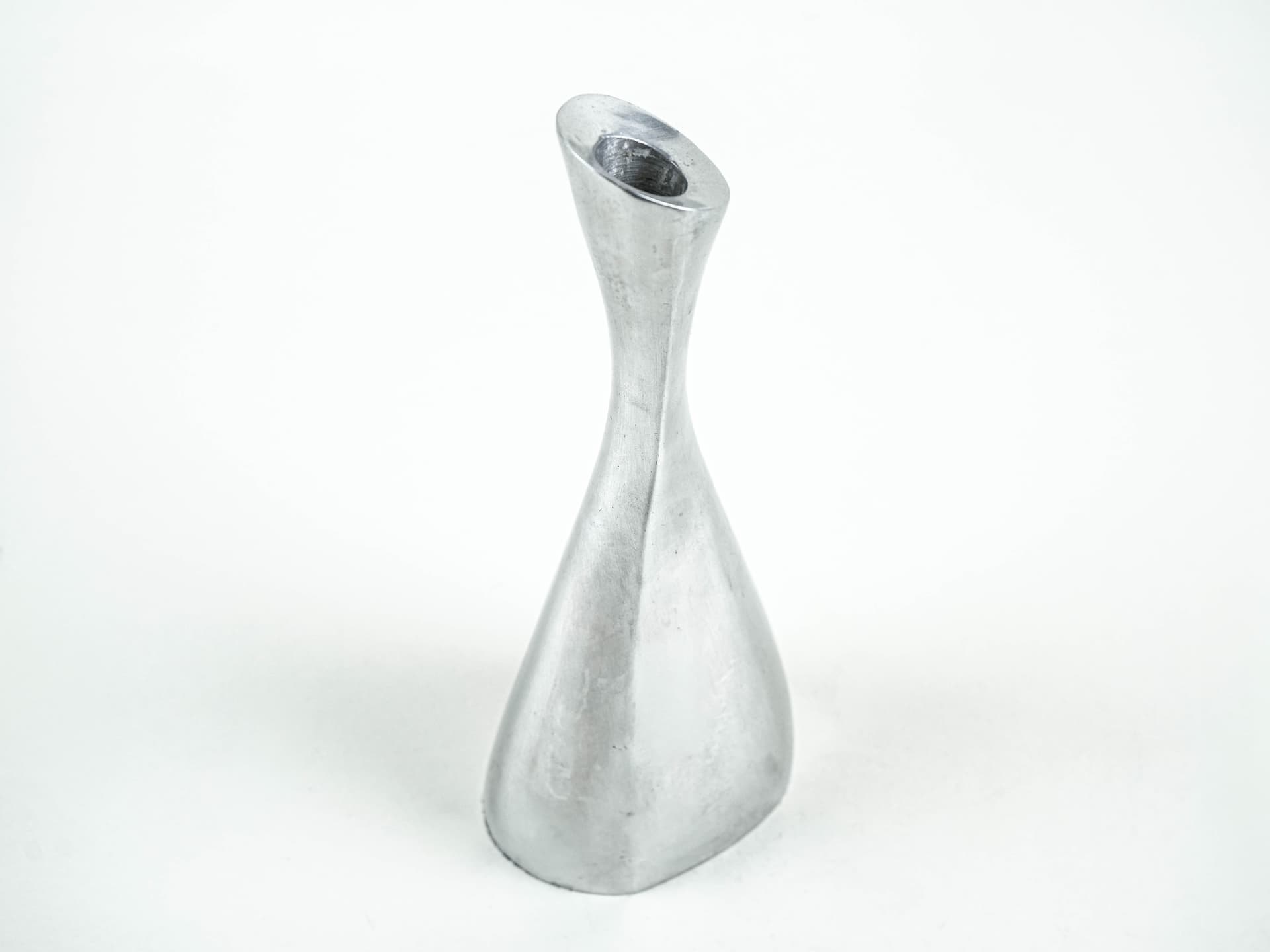 Candlestick, silver, aluminum, 1970s - 377800