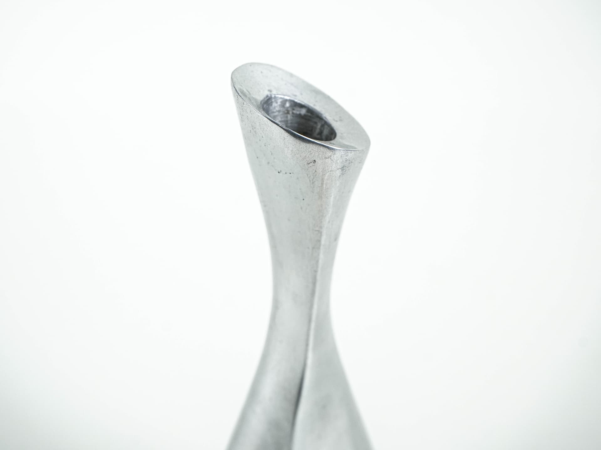 Candlestick, silver, aluminum, 1970s - 377803