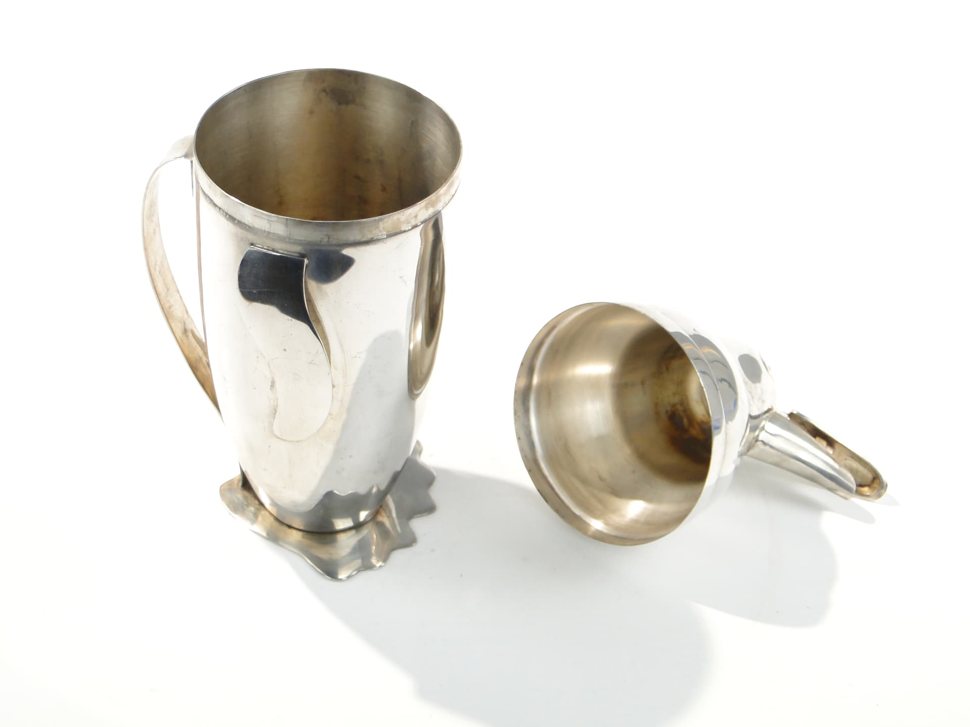 Penguin cocktail shaker, silver, silver-plated brass, Western Europe, 1970s - 377864