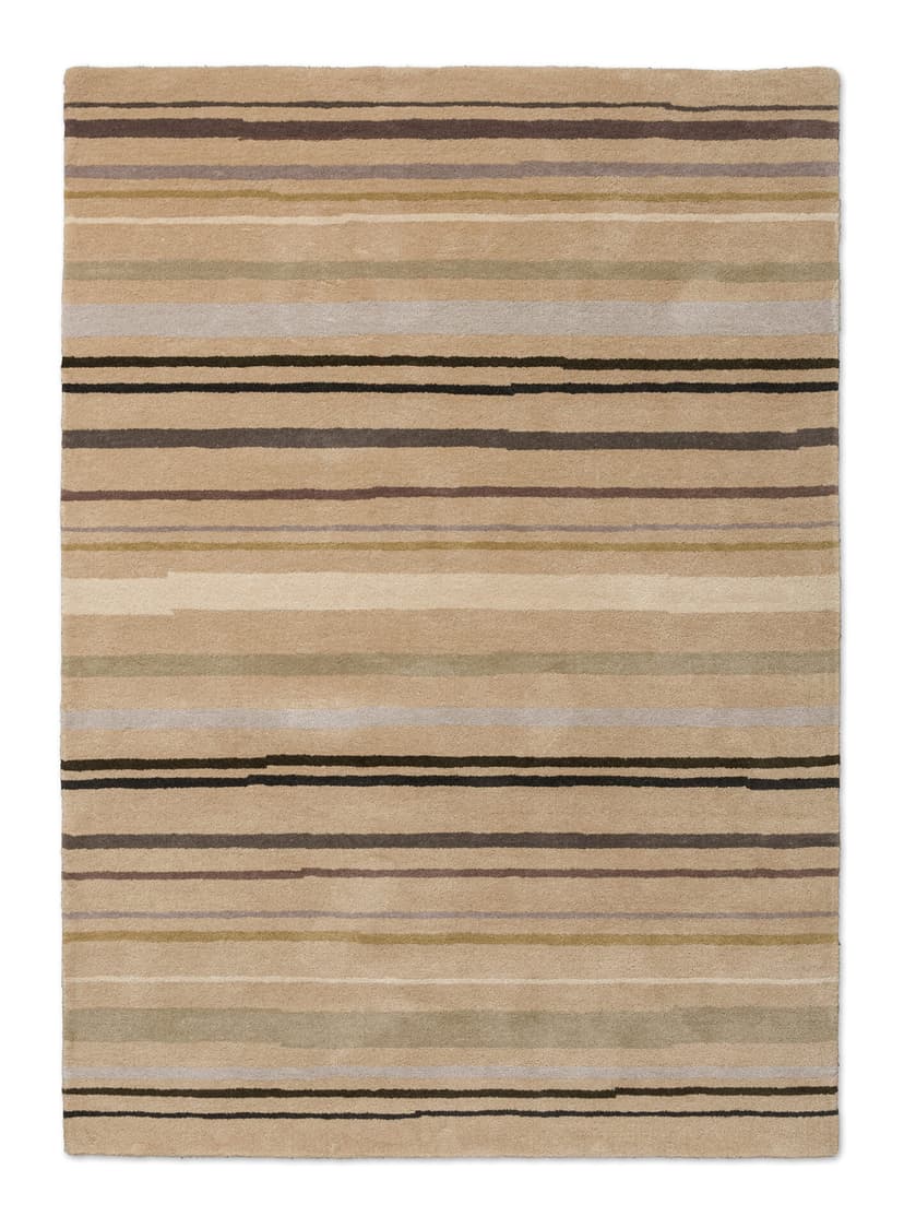 Rug Decor Shift Mineral Sand beige 140x200, wool, Brink&Campman