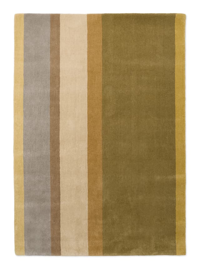 Rug Decor Linear Earth olive 200x280, wool, Brink&Campman - DIMENSION