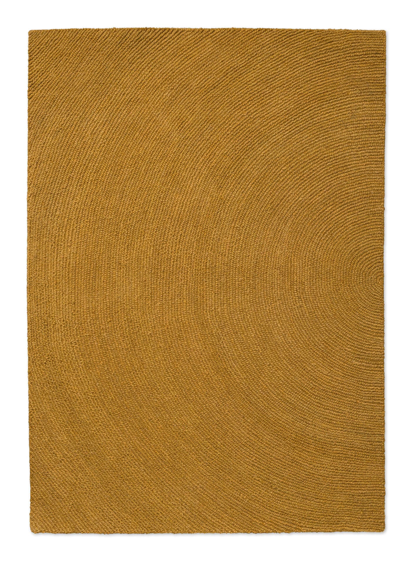 Rug Decor Echo Ochre yellow 140x200, wool, Brink&Campman