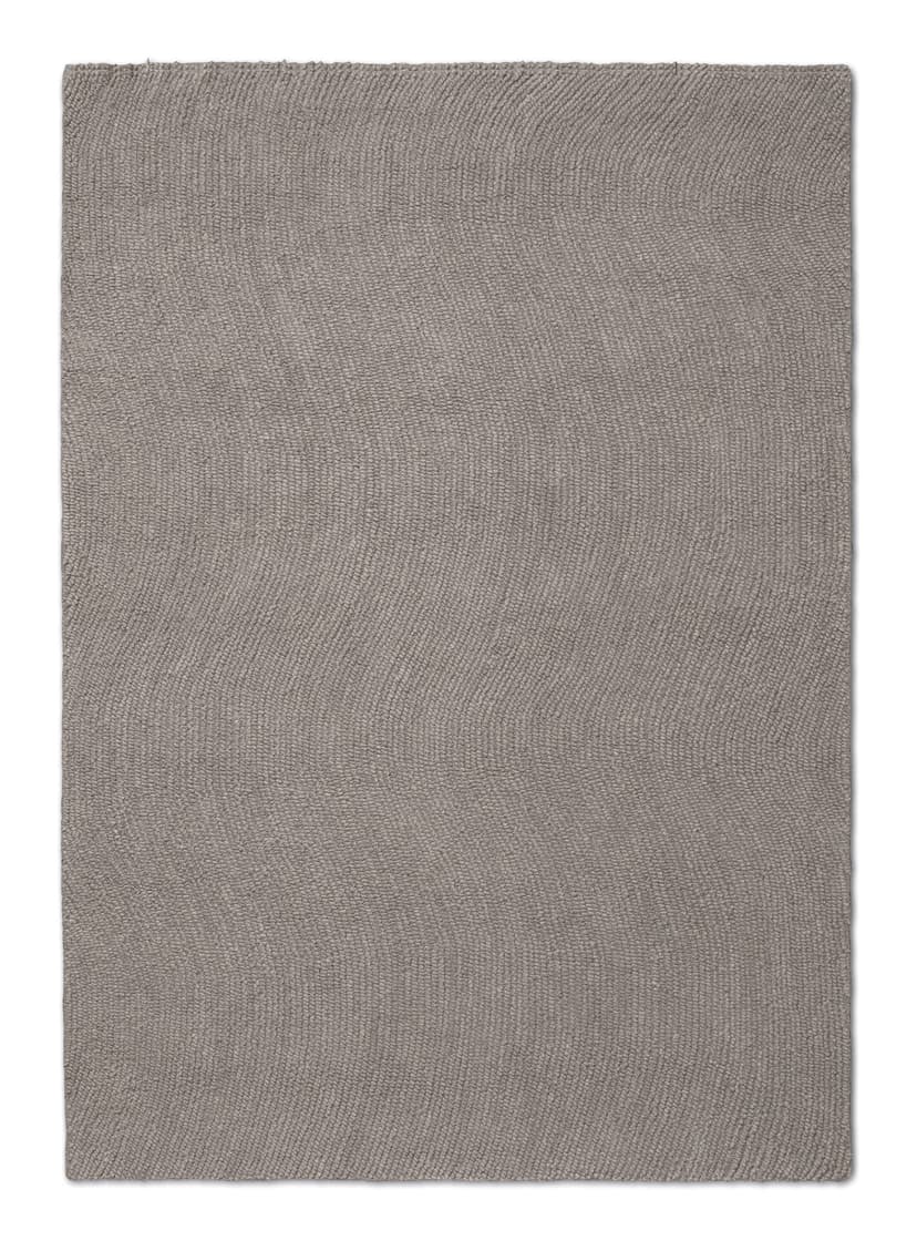 Rug Decor Echo Pebble grey 140x200, wool, Brink&Campman