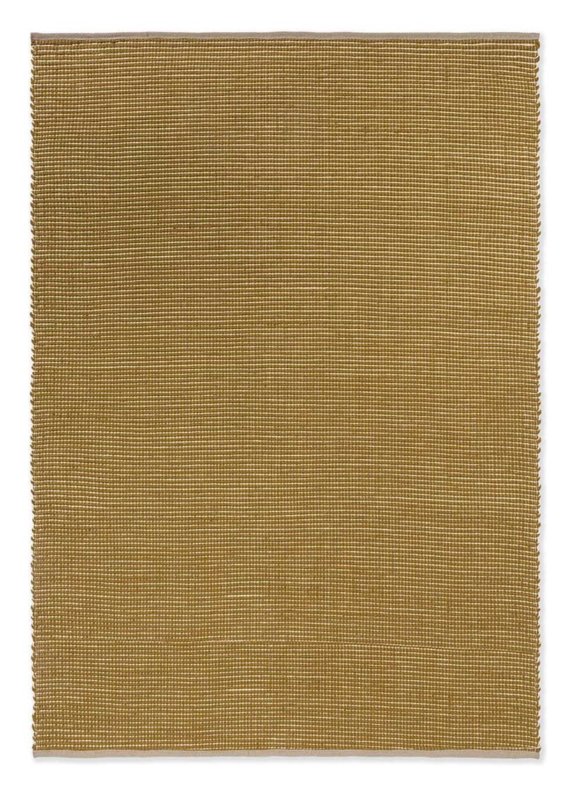 Dywan Frame Mustard żółty 140x200, sizal, wełna, Brink&Campman
