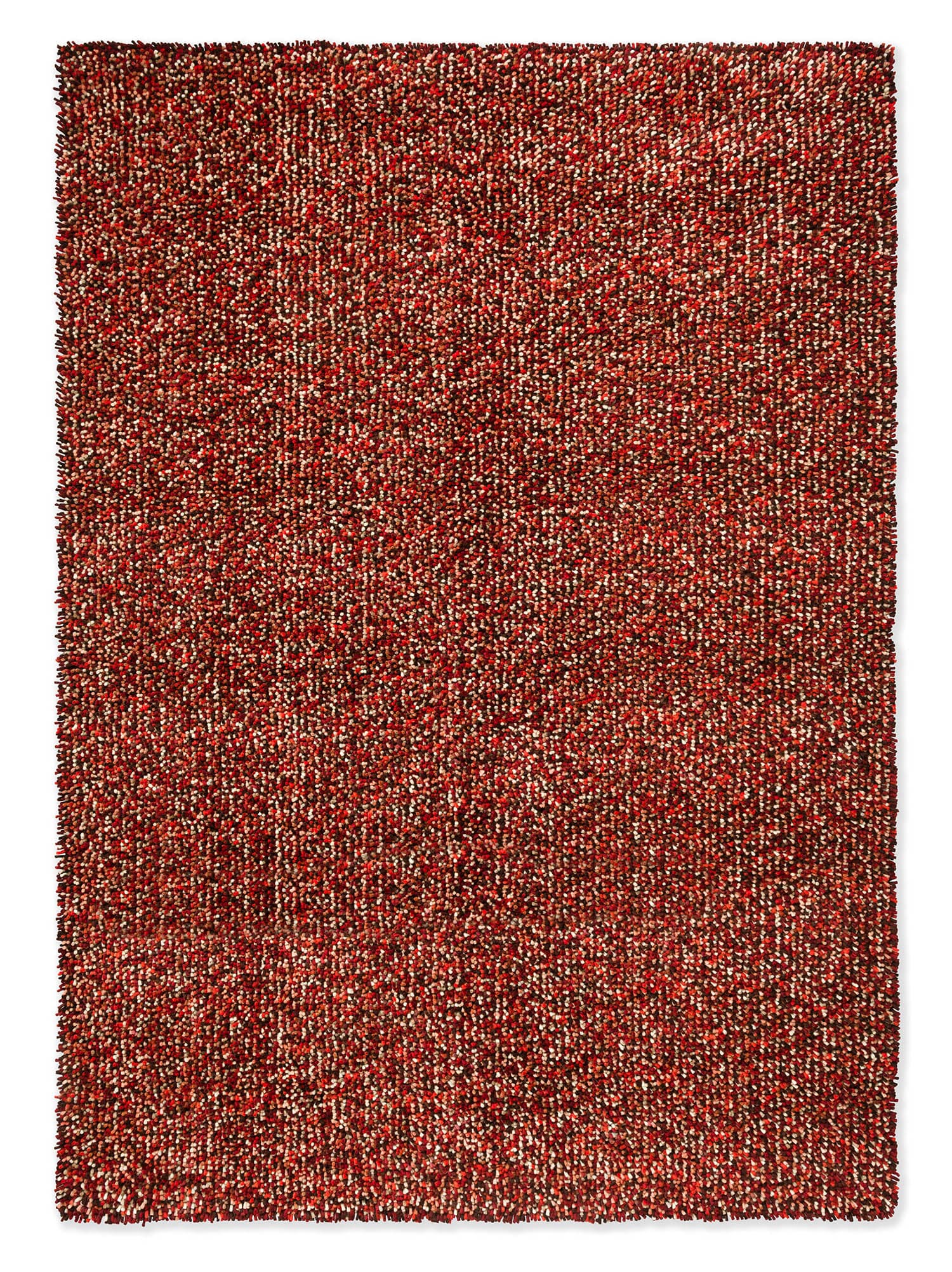 Rug Pop Art Tomato red 160x230, wool, Brink&Campman
