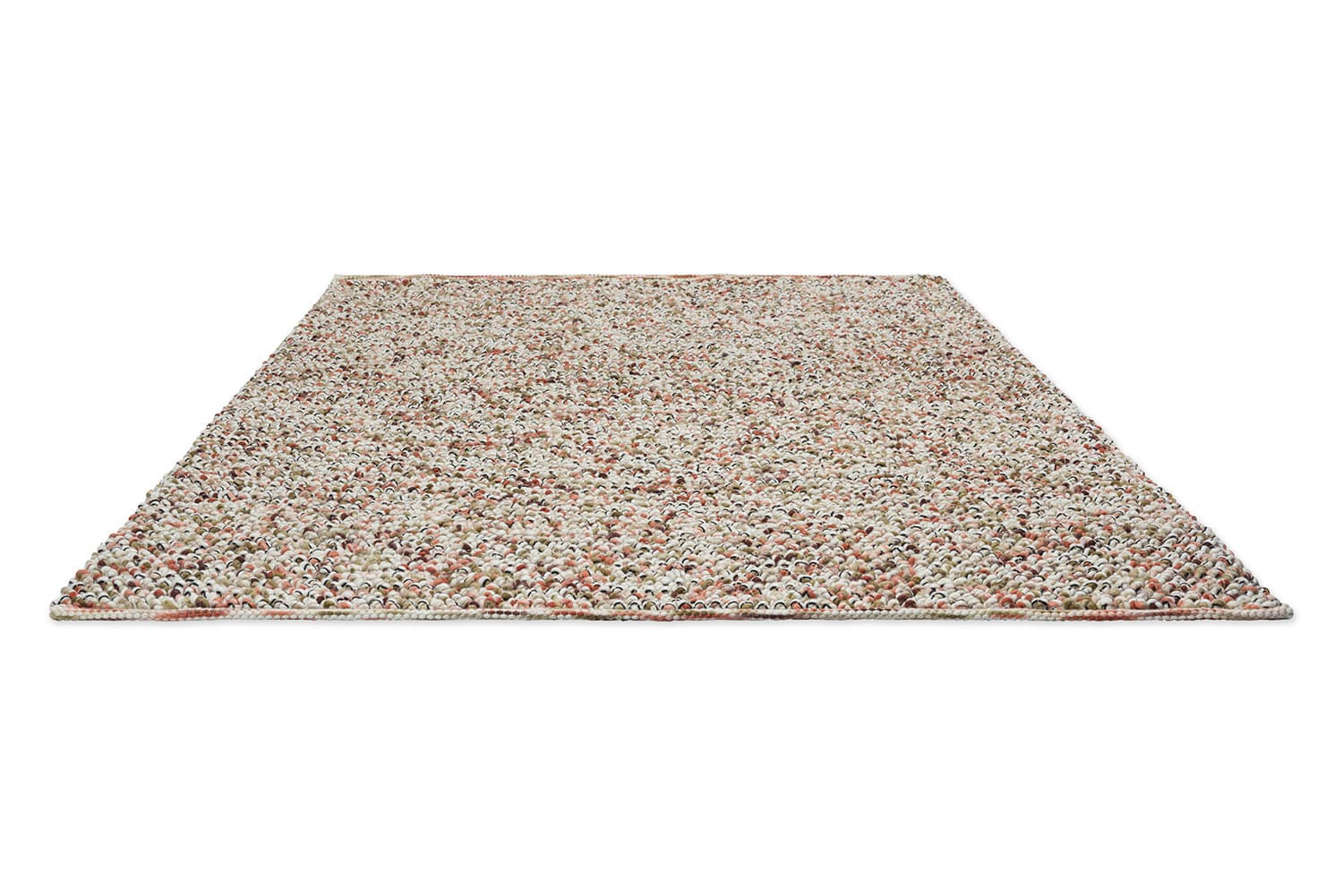 Dywan Marble Pumpkin beżowy, różowy, zielony 140x200, wełna, Brink&Campman - 379790
