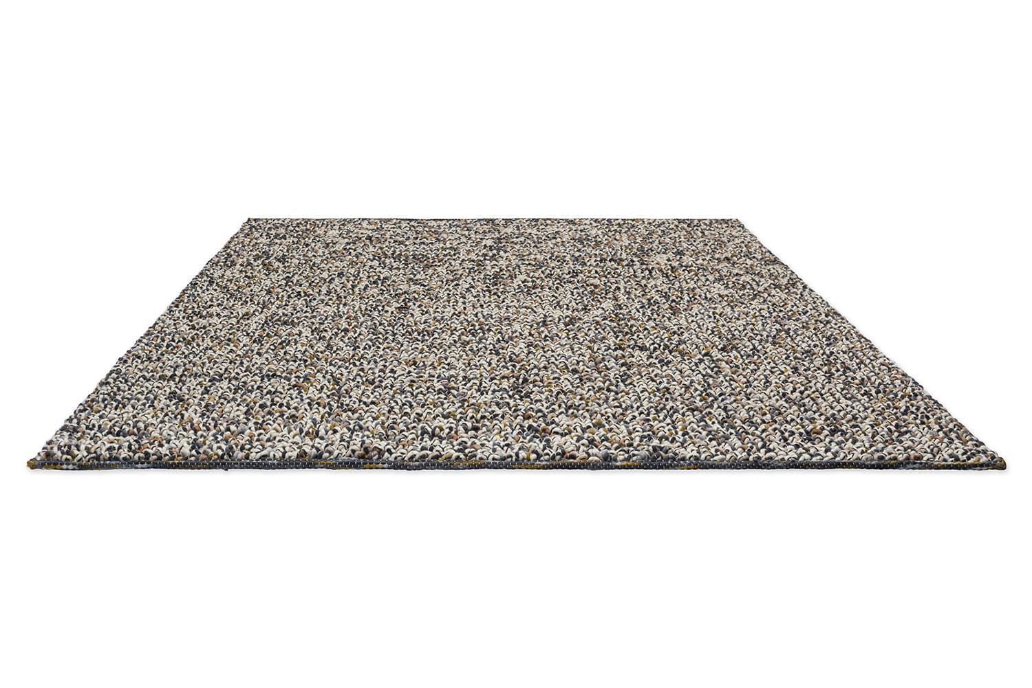 Dywan Marble Carbon beżowy, brązowy, granatowy, niebieski, piaskowy 200x300, wełna, Brink&Campman - 379860