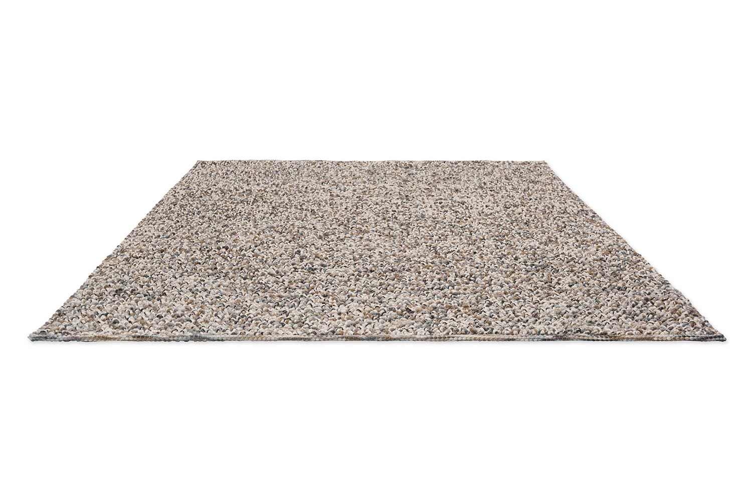 Dywan Marble Beach Sand beżowy, piaskowy, szary 140x200, wełna, Brink&Campman - 379870