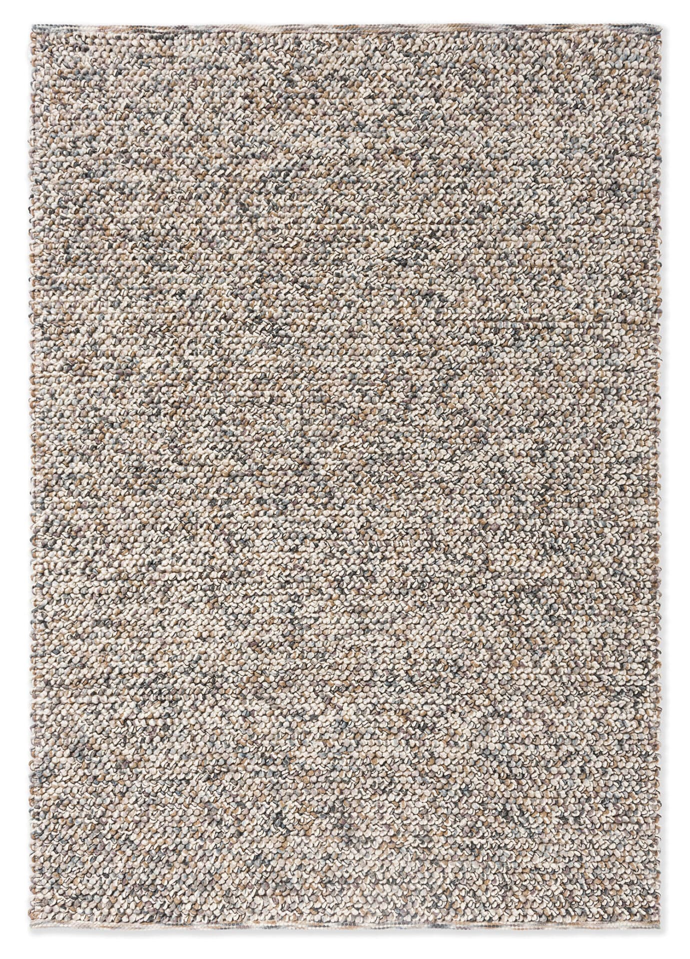 Dywan Marble Beach Sand beżowy, piaskowy, szary 140x200, wełna, Brink&Campman