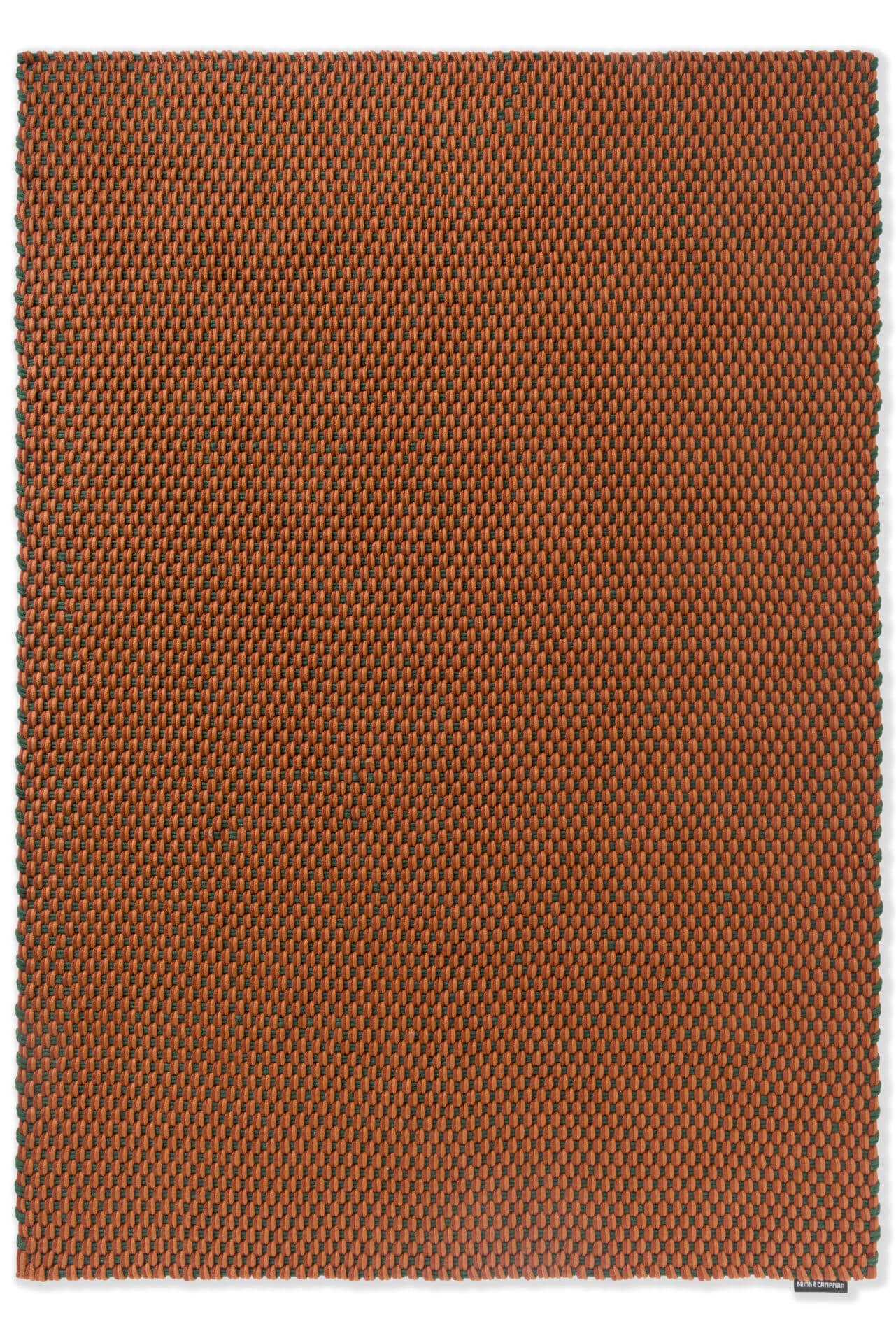 Dywan Lace Tricolore Terra - Rust - Green pomarańczowy 160x230, Brink&Campman