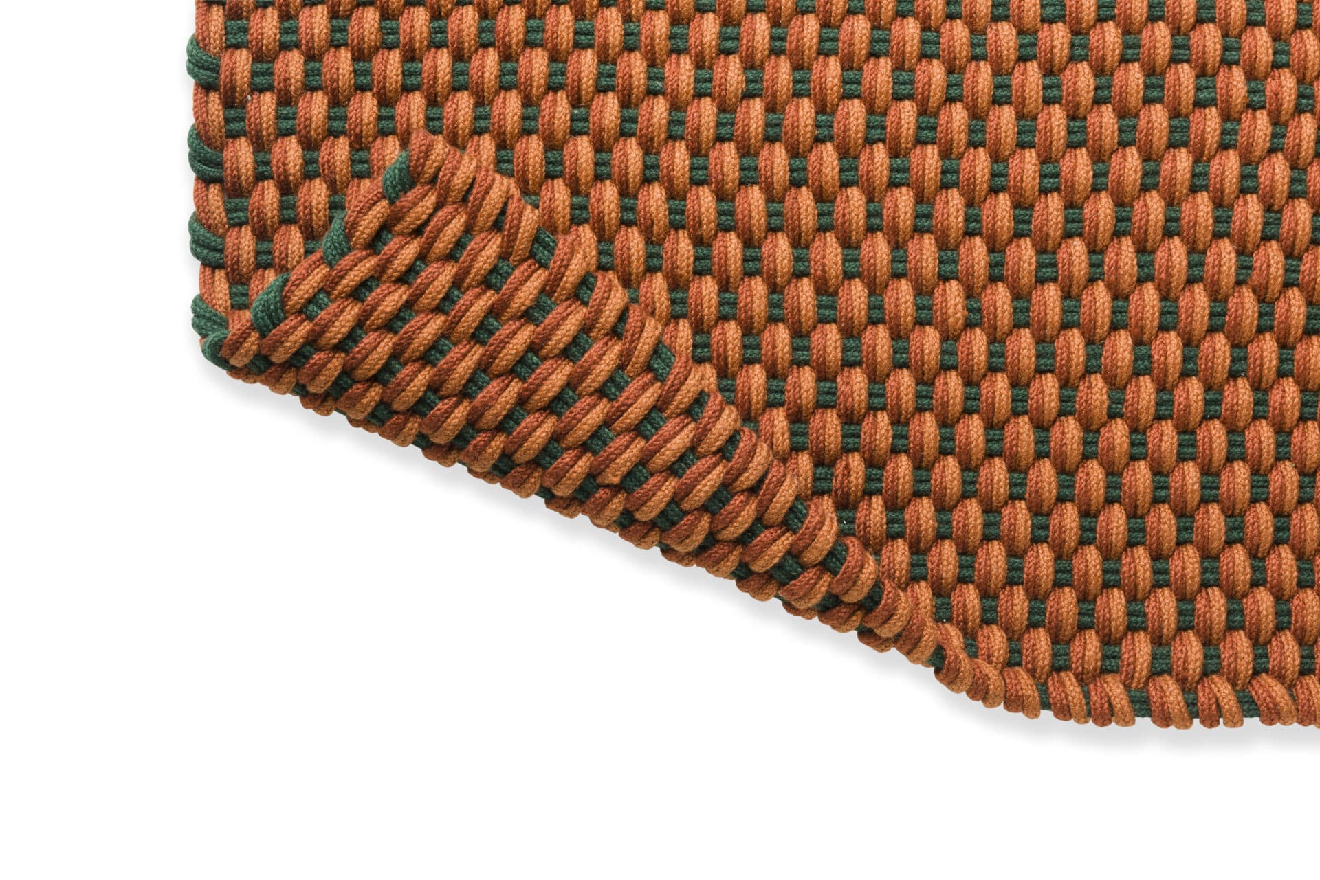Dywan Lace Tricolore Terra - Rust - Green pomarańczowy 250x350, Brink&Campman - 380181