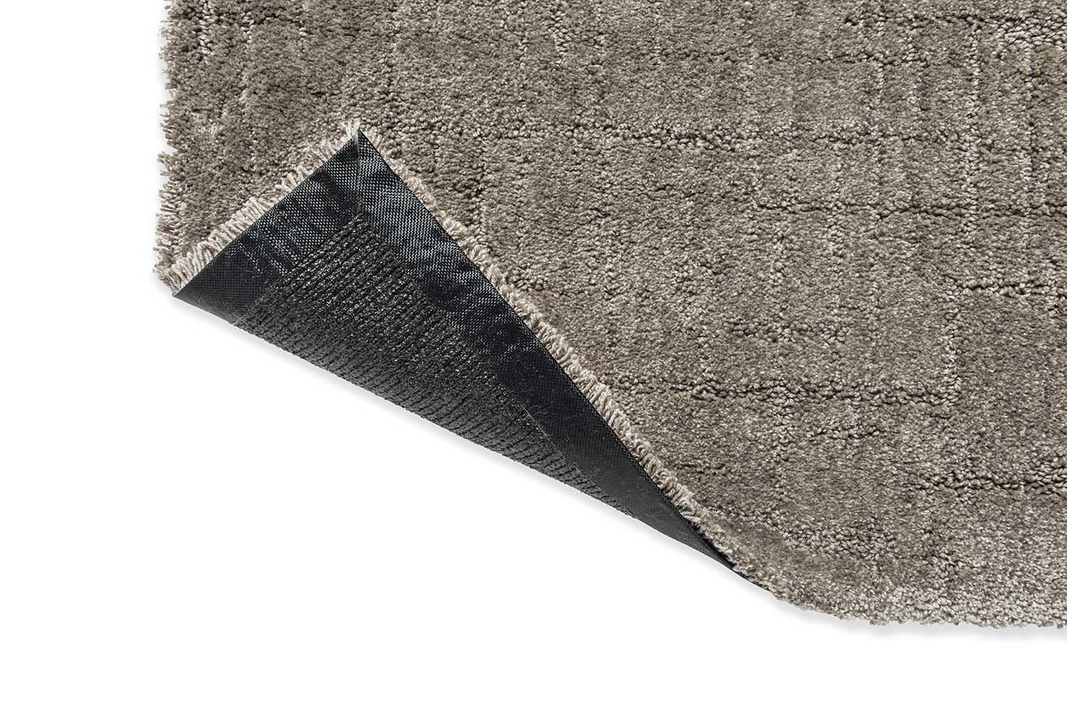 Rug Twinset Urban Shiitake grey 140x200, tencel, wool, Brink&Campman - 380373