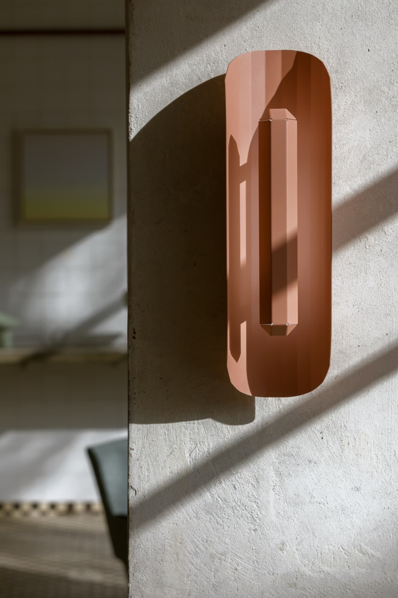 Kinkiet APOLIN 65 cm złamany różowy, Kaspa x Grynasz Studio - 6406