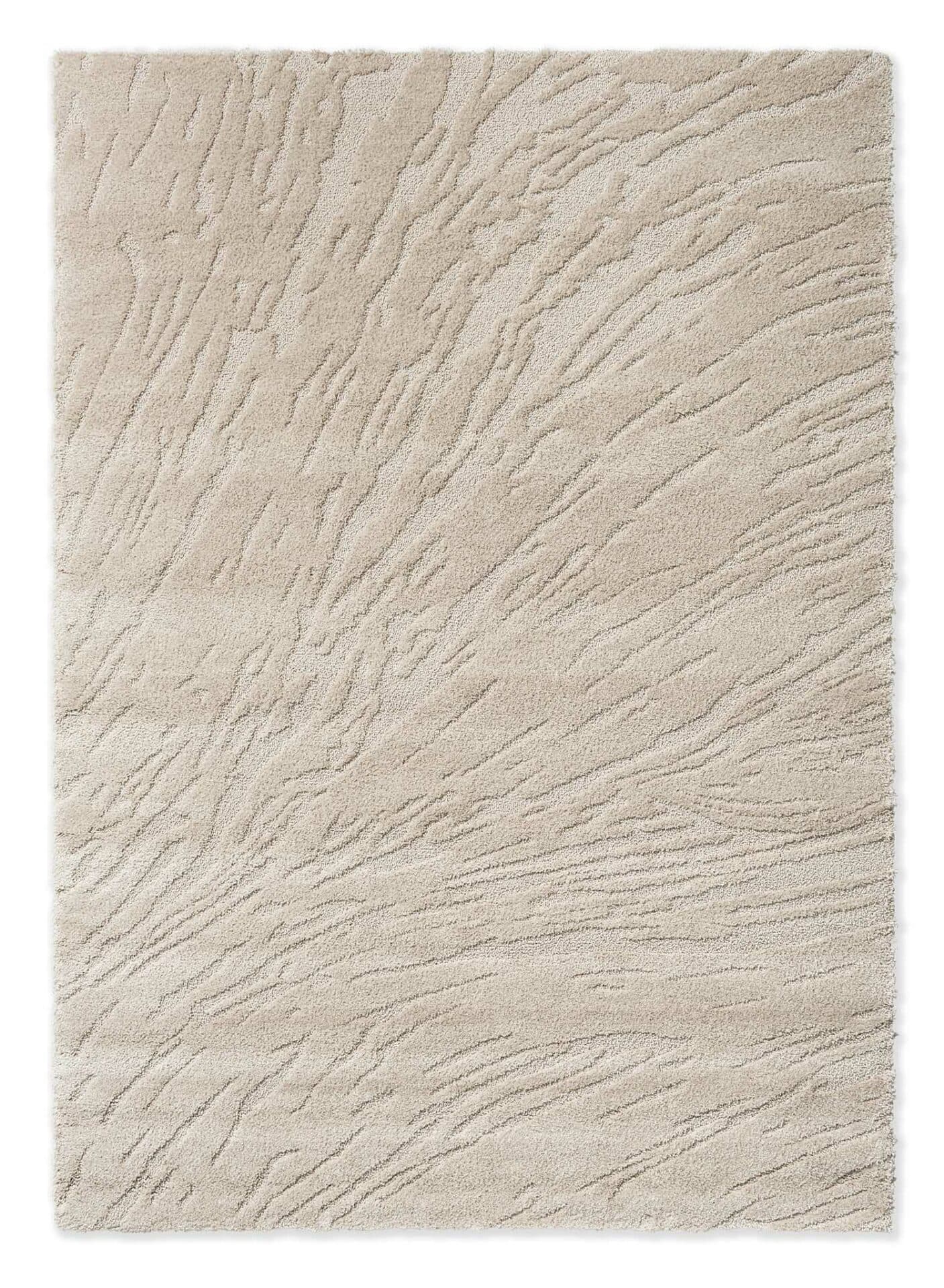 Dywan Twinset Shore Oyster beżowy 200x300, tencel, wełna, Brink&Campman