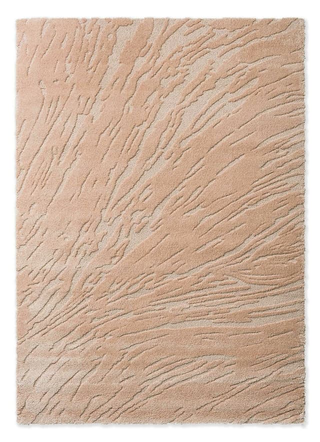 Rug Twinset Shore Tan pink 140x200, tencel, wool, Brink&Campman - DIMENSION