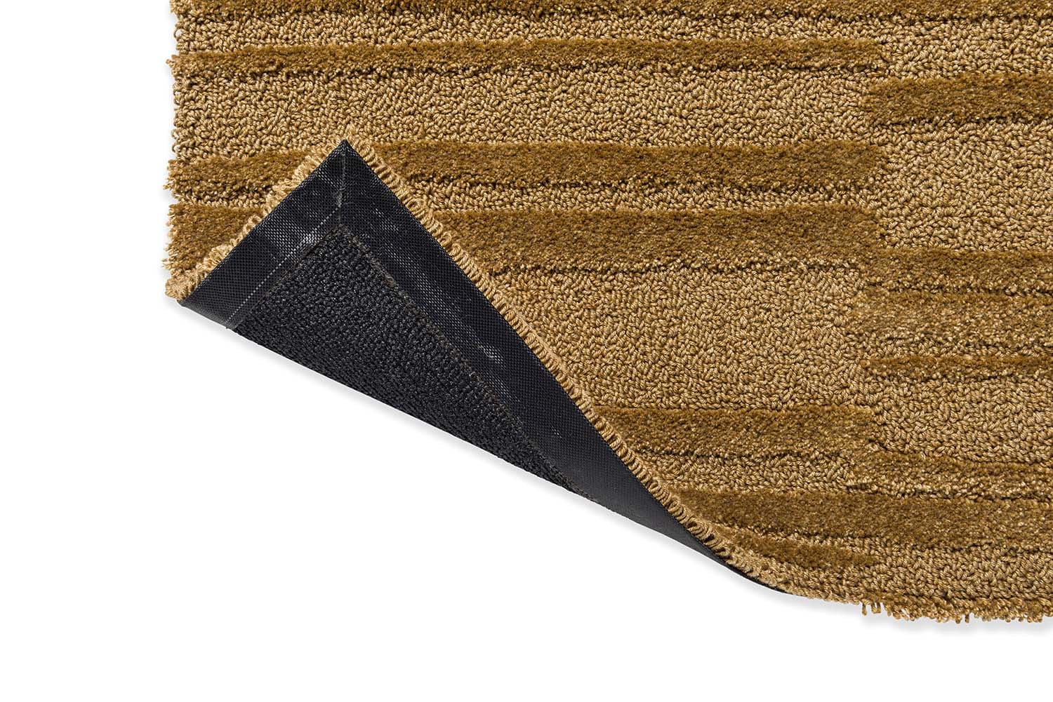 Rug Twinset Terrain Golden brown 140x200, tencel, wool, Brink&Campman - 380717