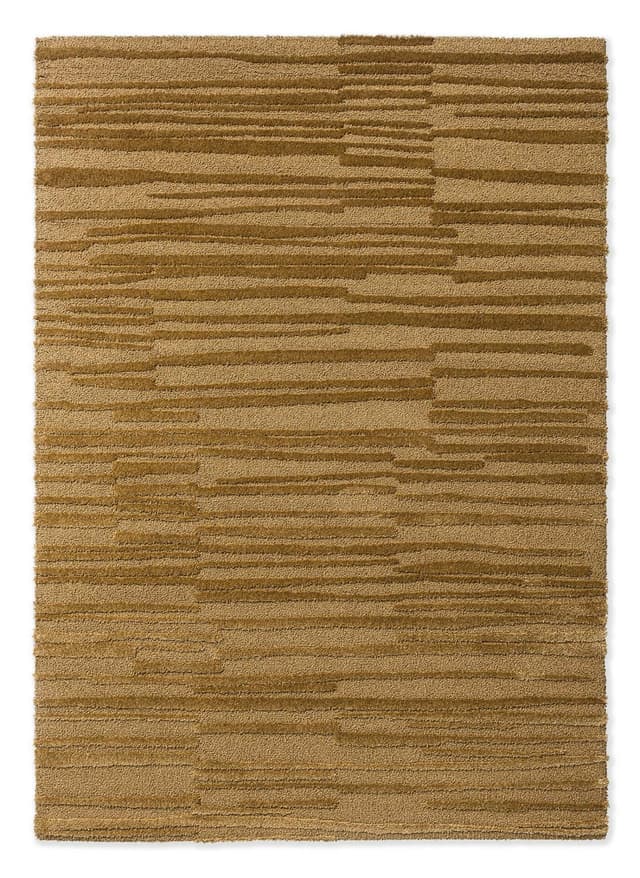 Rug Twinset Terrain Golden brown 170x240, tencel, wool, Brink&Campman - DIMENSION