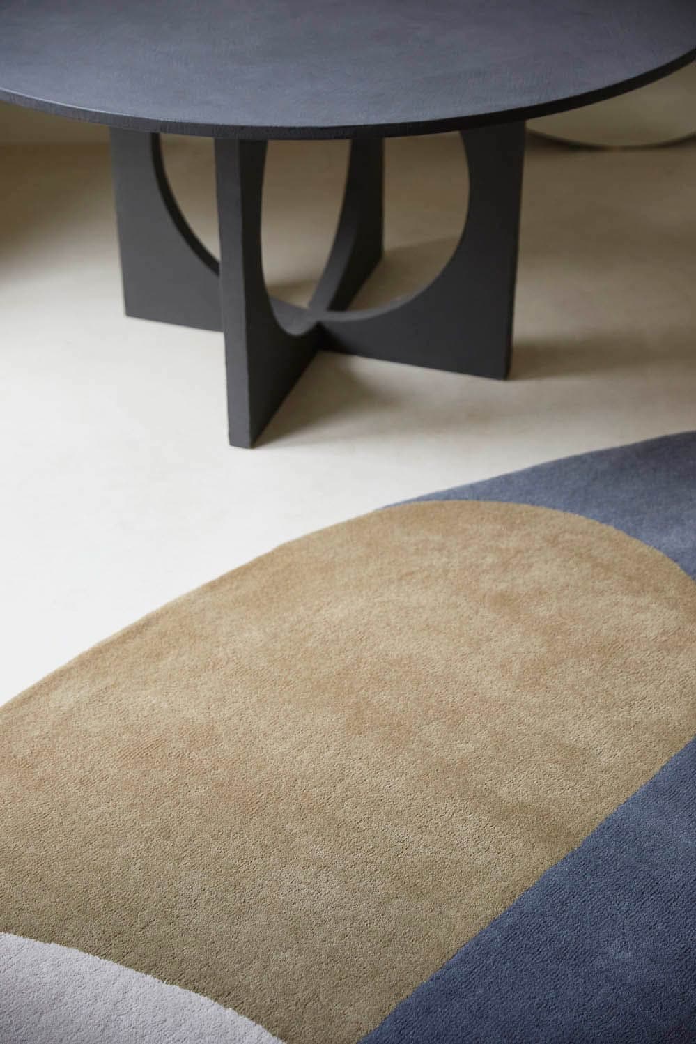 Rug Decor Miller Fall beige, grey 160x230, wool, viscose, Brink&Campman - 381226