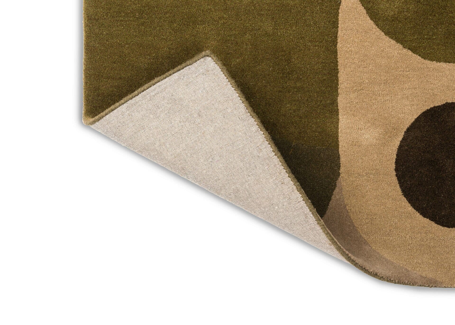 Dywan Decor Cosmo Greens brązowy 140x200, wełna, wiskoza, Brink&Campman - 381246
