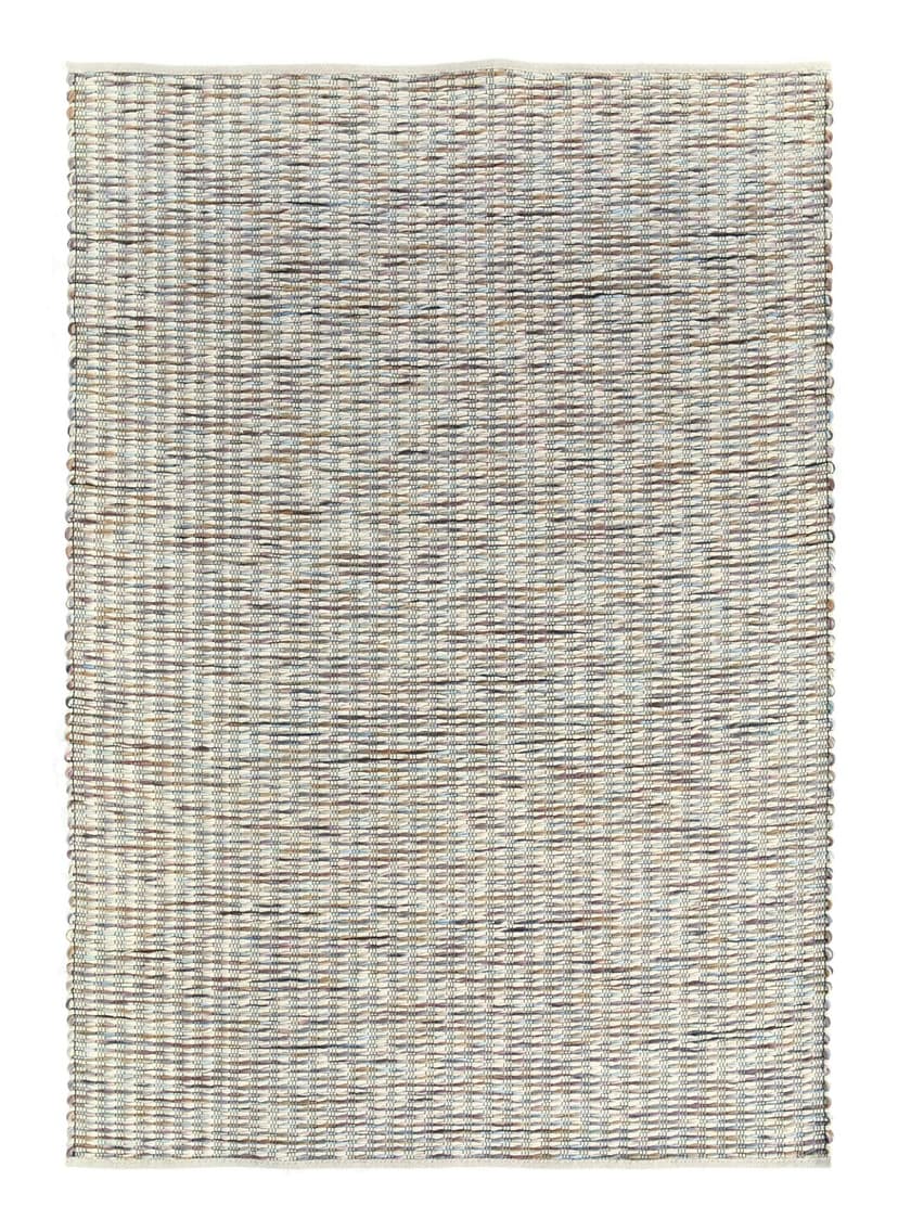 Rug Grain beige, blue, grey 140x200, wool, Brink&Campman