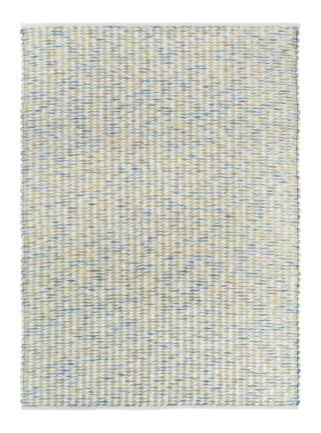Rug Grain blue, yellow 140x200, wool, Brink&Campman - DIMENSION