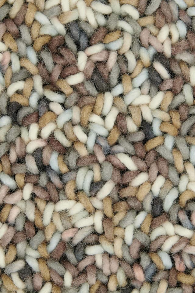 Rug Arch brown 140x200, wool, Brink&Campman - DIMENSION