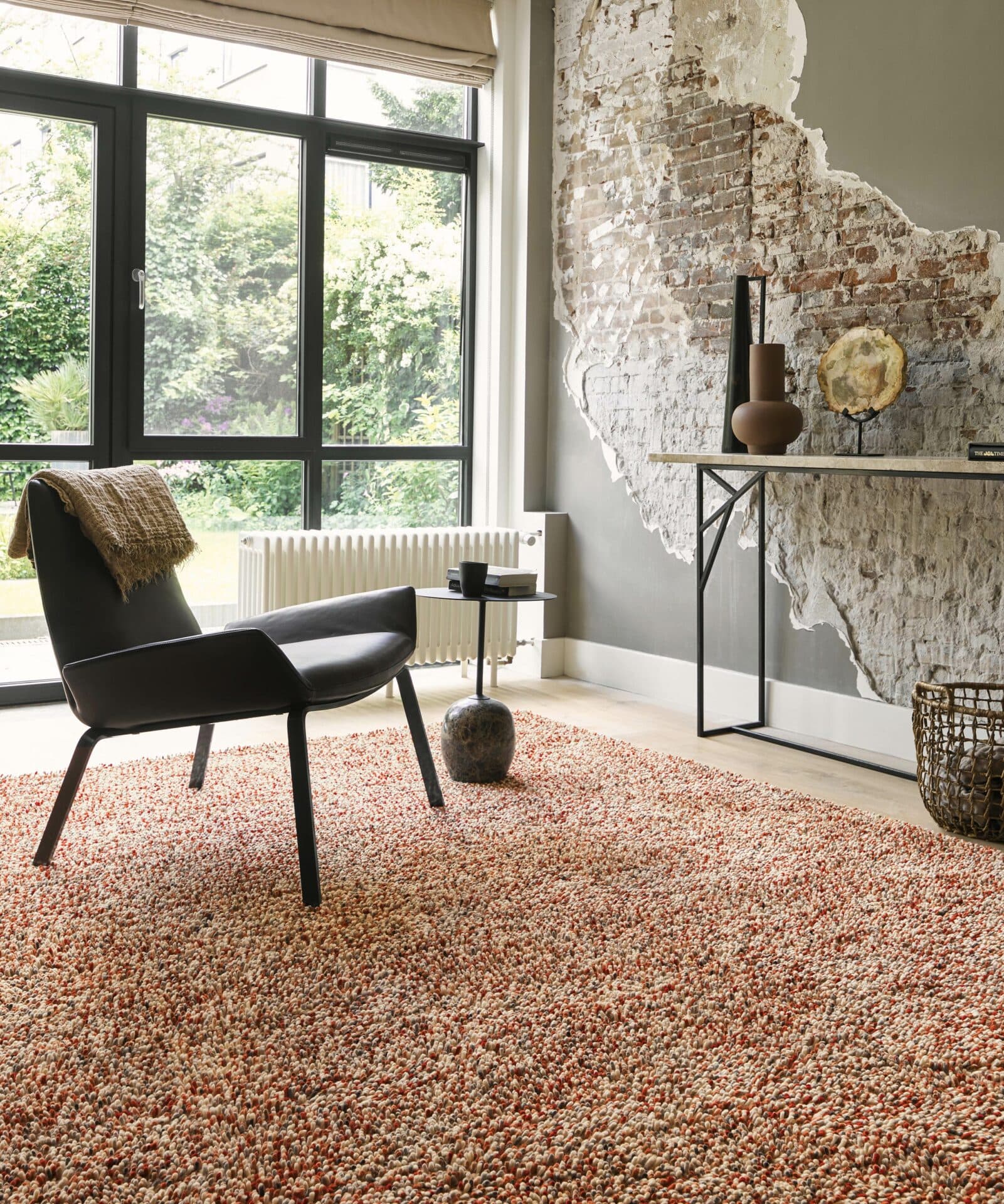 Rug Pop Art beige, red 160x230, wool, Brink&Campman - 381595
