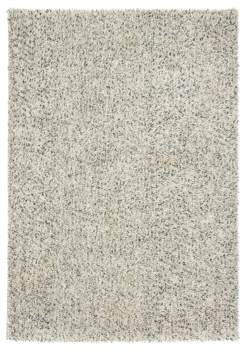 Rug Pop Art white, blue, grey 140x200, wool, Brink&Campman