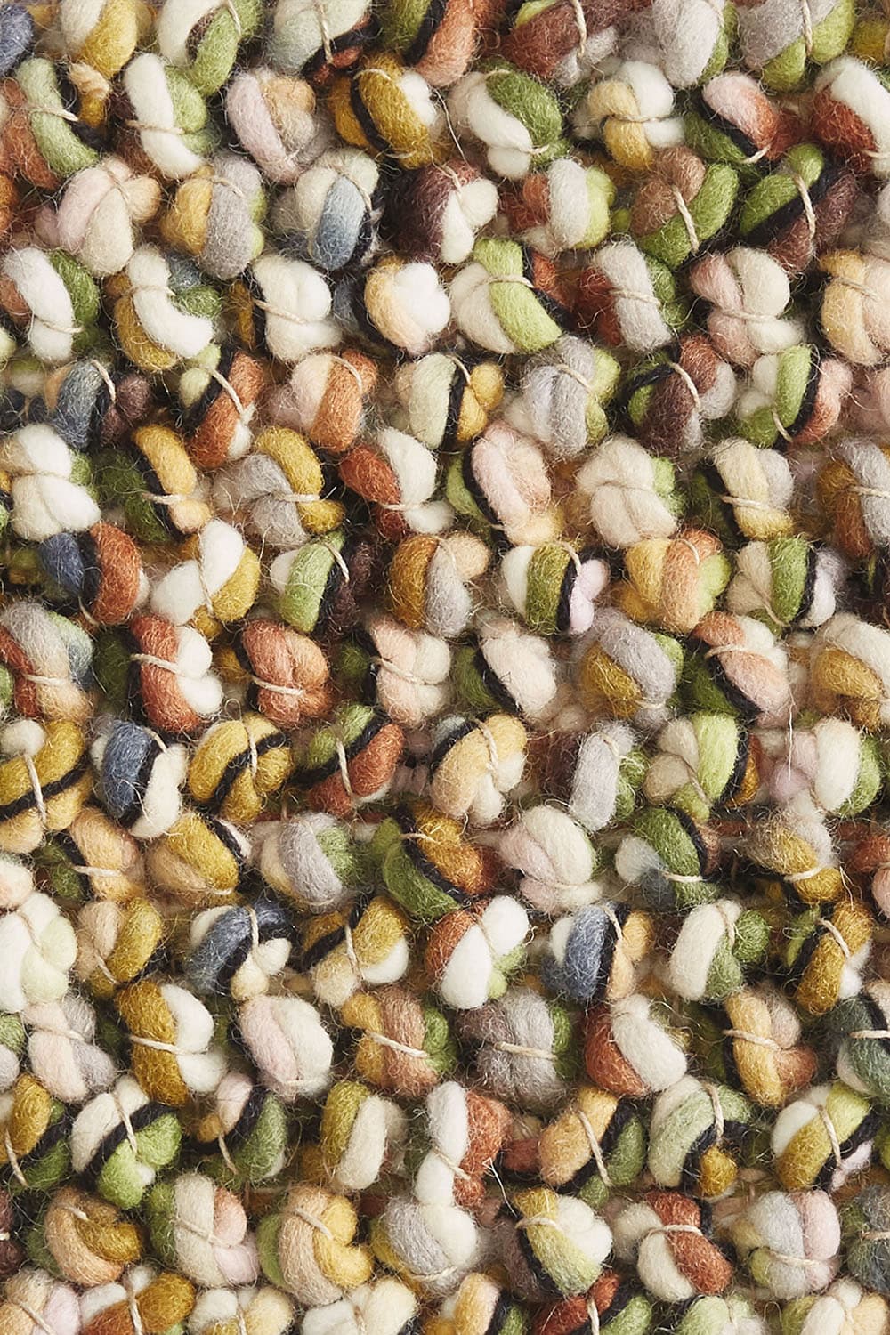Dywan Marble beżowy, zielony 170x240, wełna, Brink&Campman