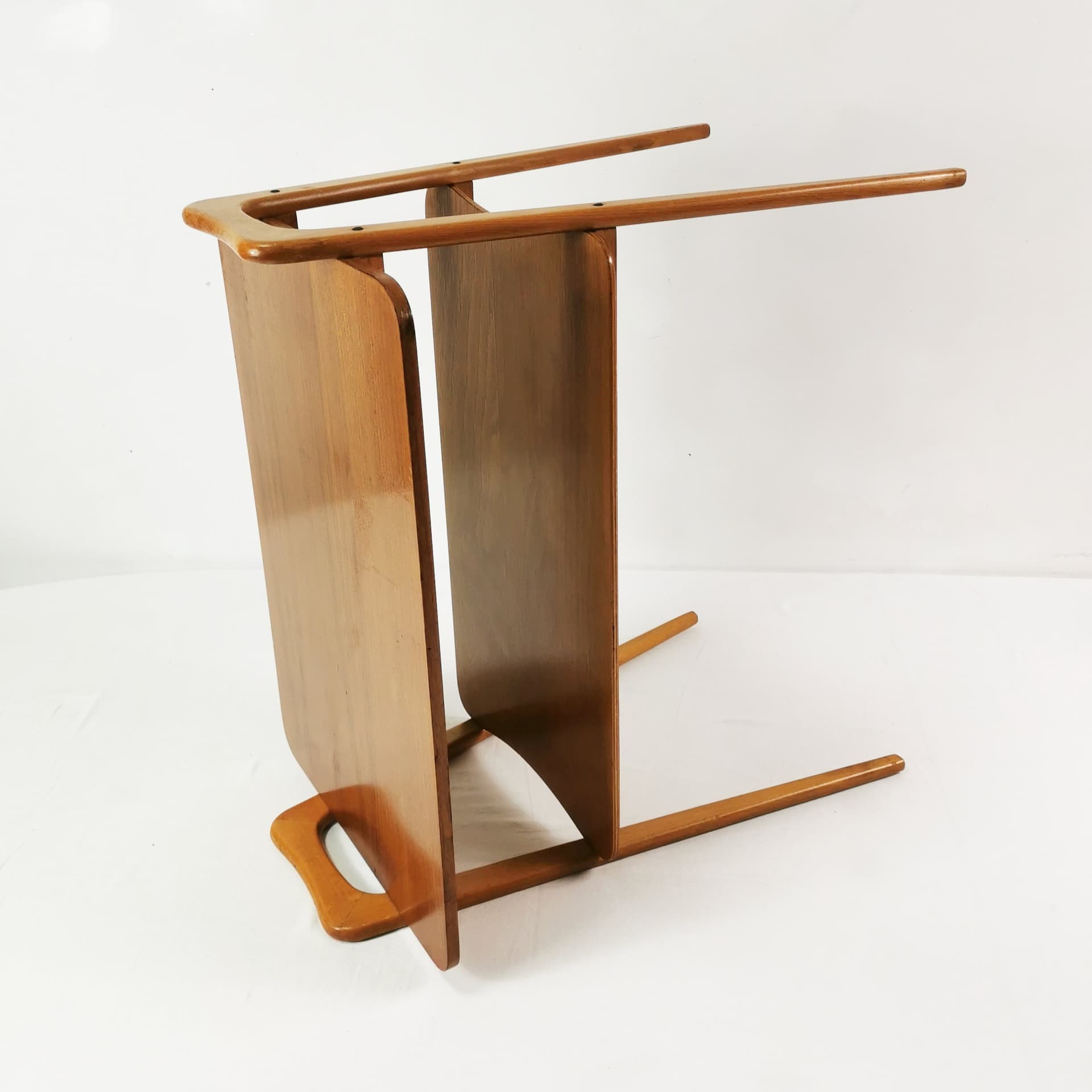 Side Table, brown beech, Germany, 1960s. - 381724