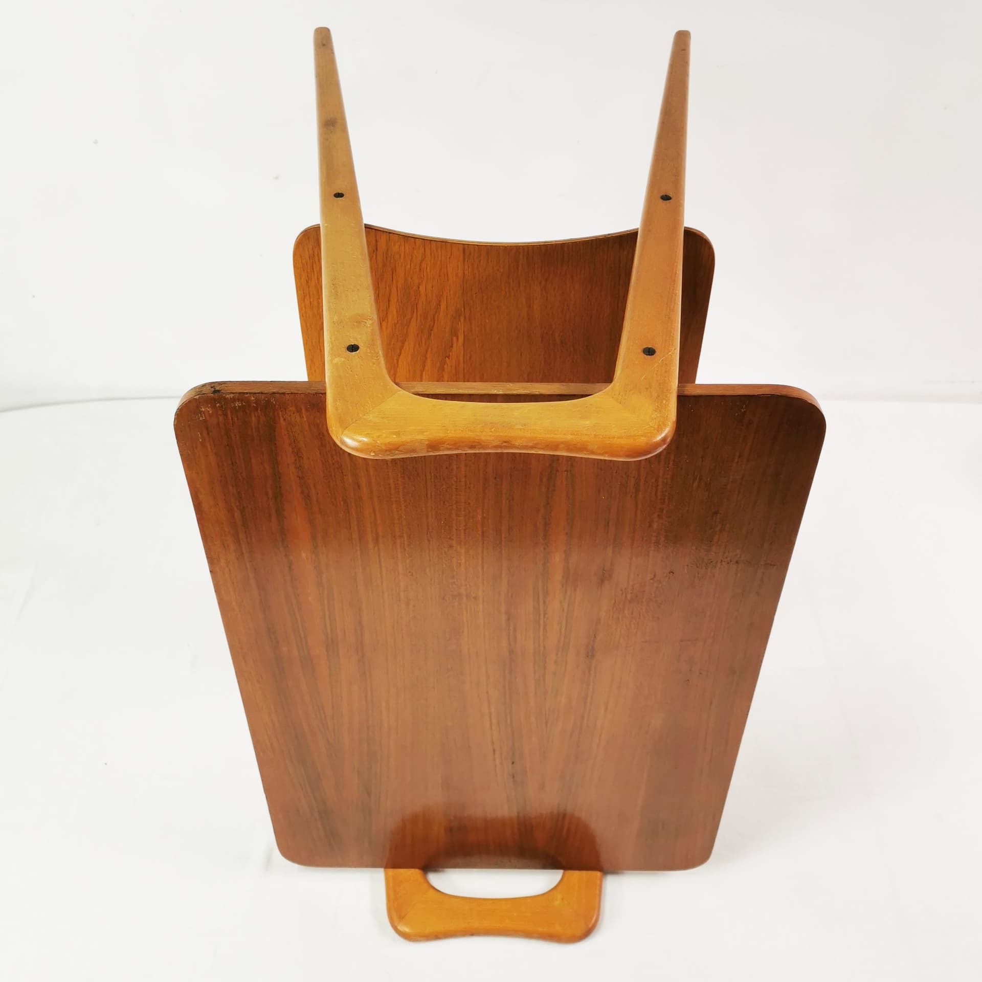 Side Table, brown beech, Germany, 1960s. - 381722