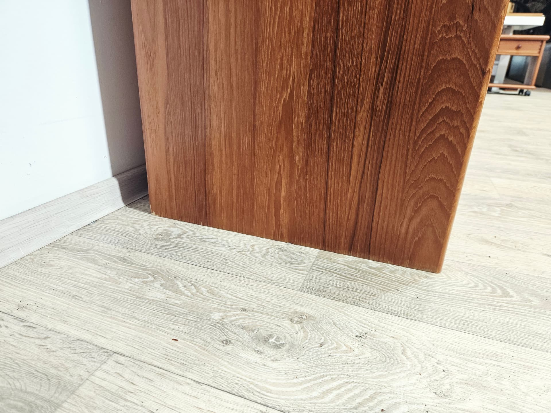 Sideboard, brown teak, Dyrlund, Denmark, 1980s - 381767