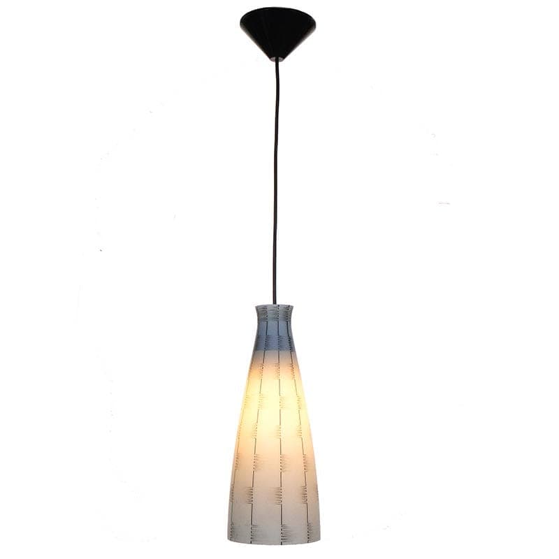 Lampa wisząca Brusel, szkło biały szary, proj. J. A. Junek, Zukov, Czechosłowacja, lata 60. - 381857
