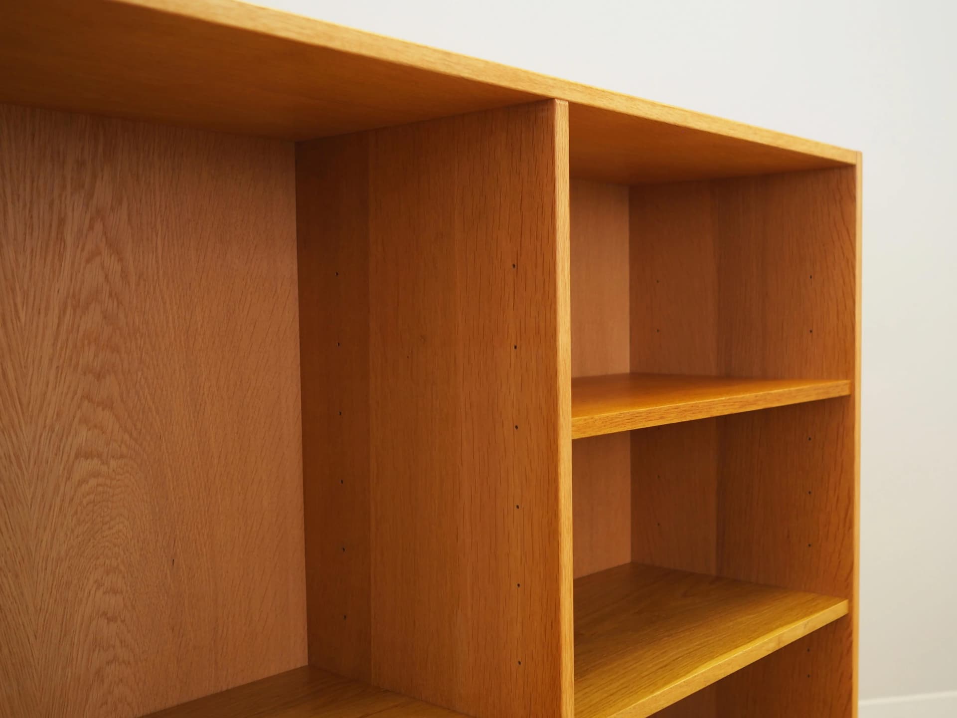 Bookshelf, yellow ash, Denmark, 1970s - 27962