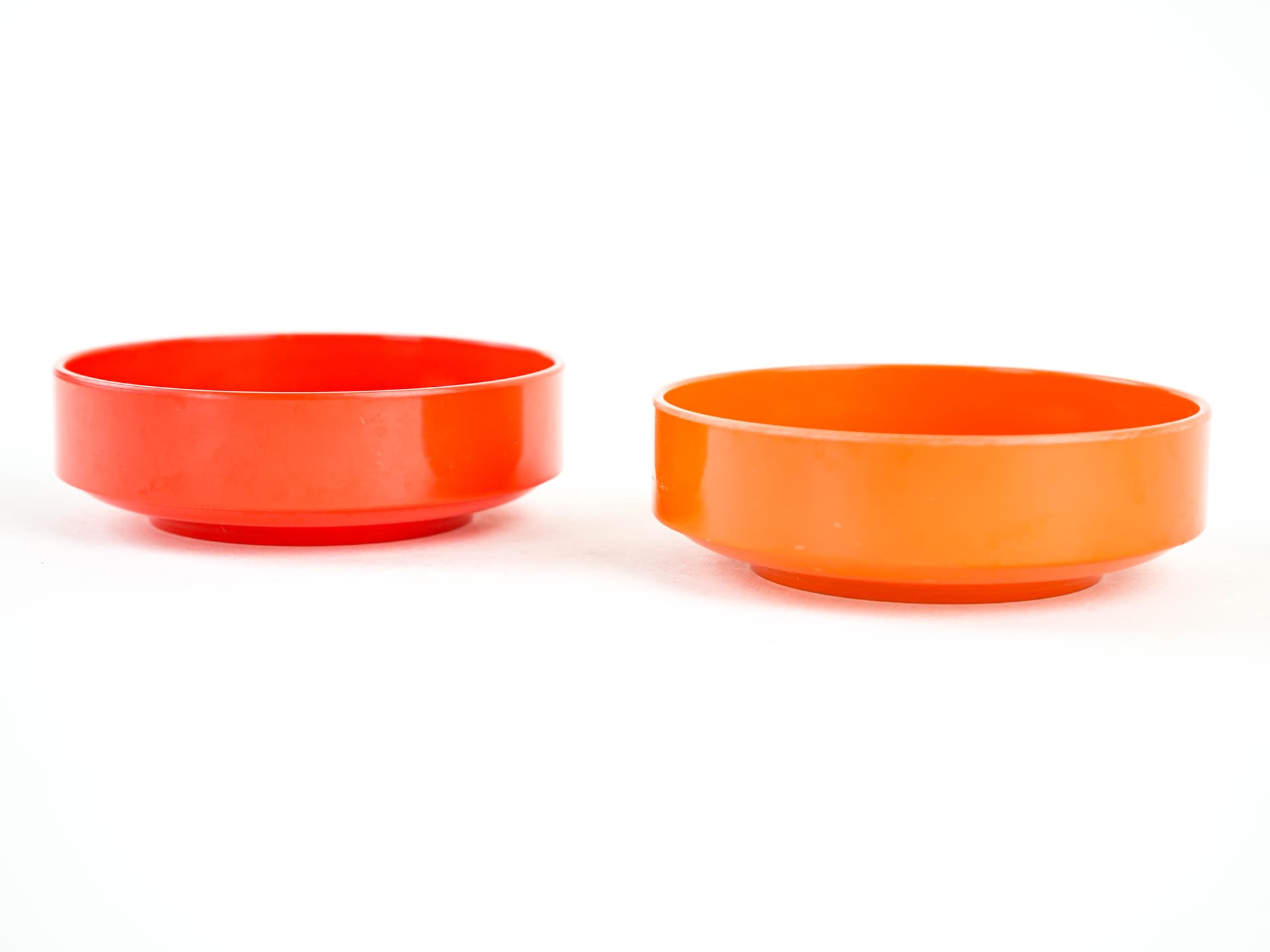 Miska MEPAL, czerwony pomarańczowy, plastik, Holandia, lata 70. - 382277