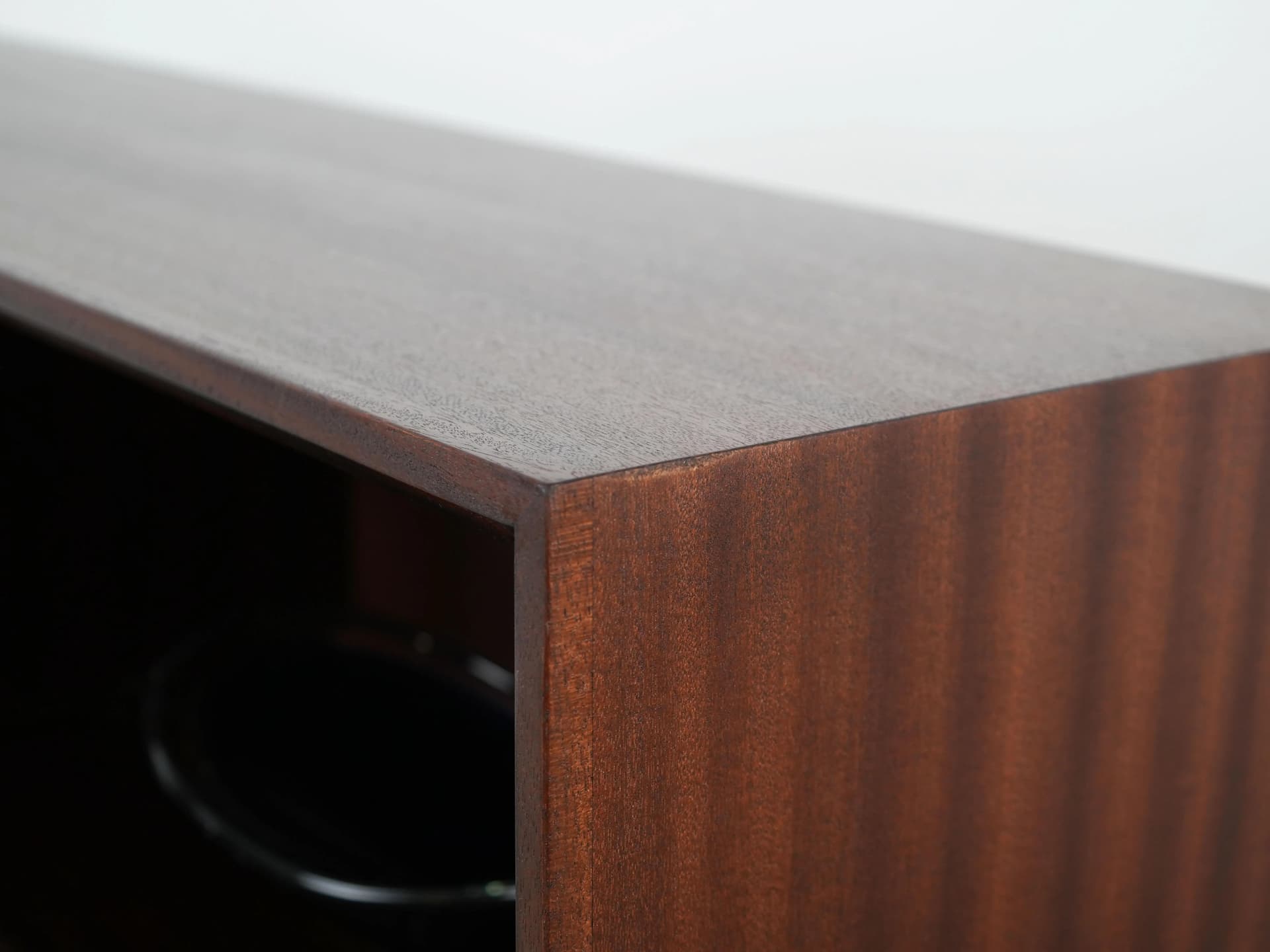 Bookcase, mahogany dark brown, Denmark, 1970s - 28199