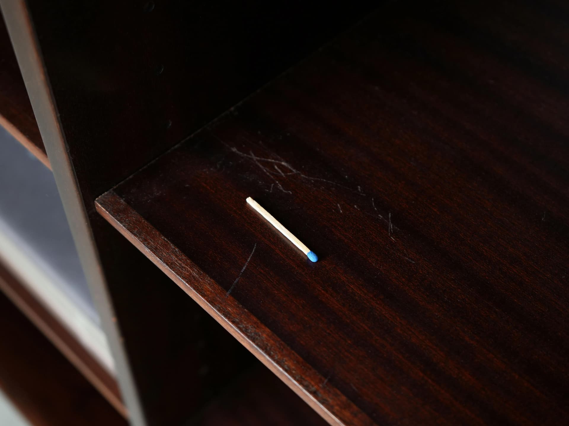 Bookcase, mahogany dark brown, Denmark, 1970s - 28201