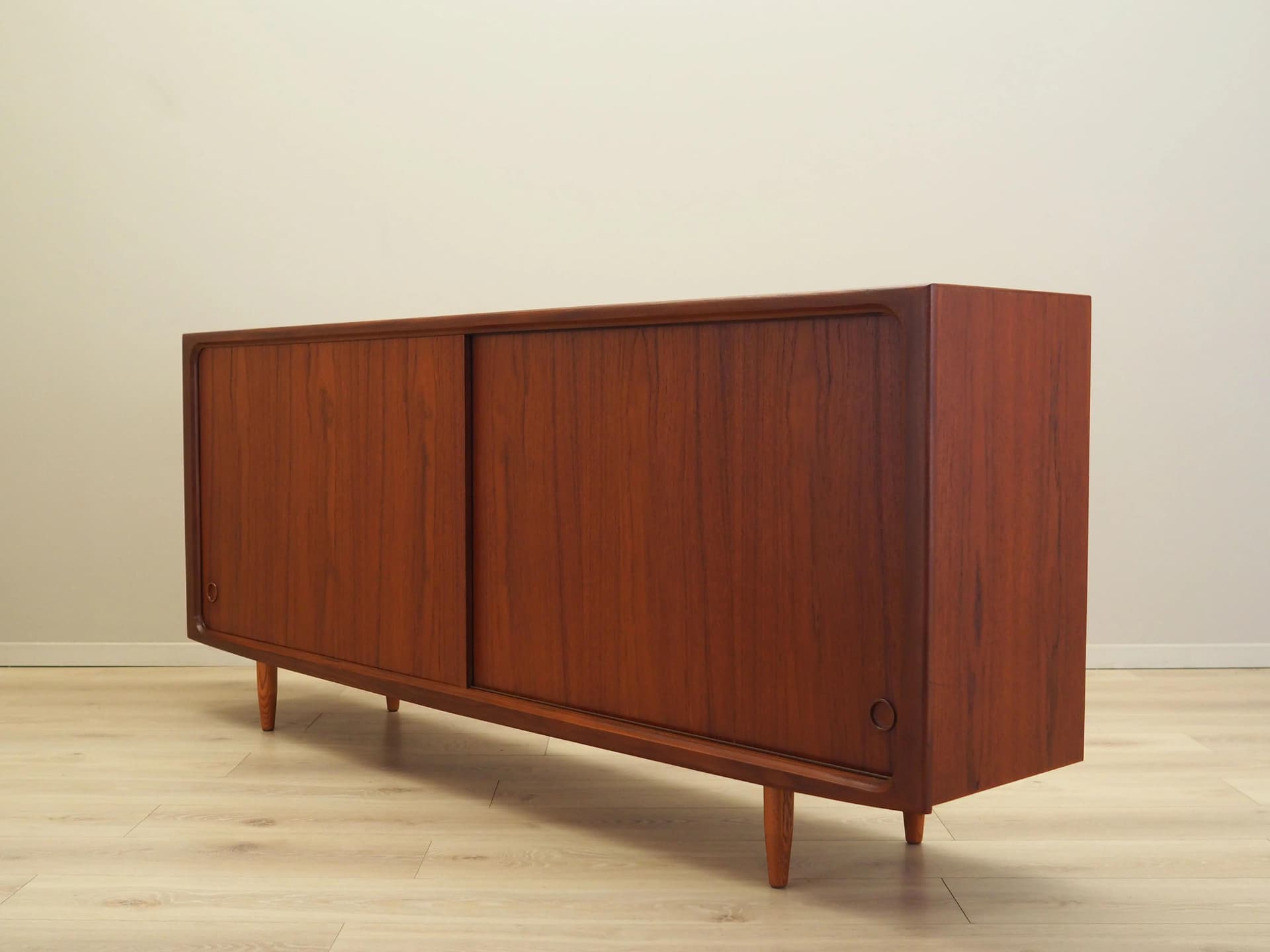 Sideboard, teak brązowy, Dania, lata 70. - 28179