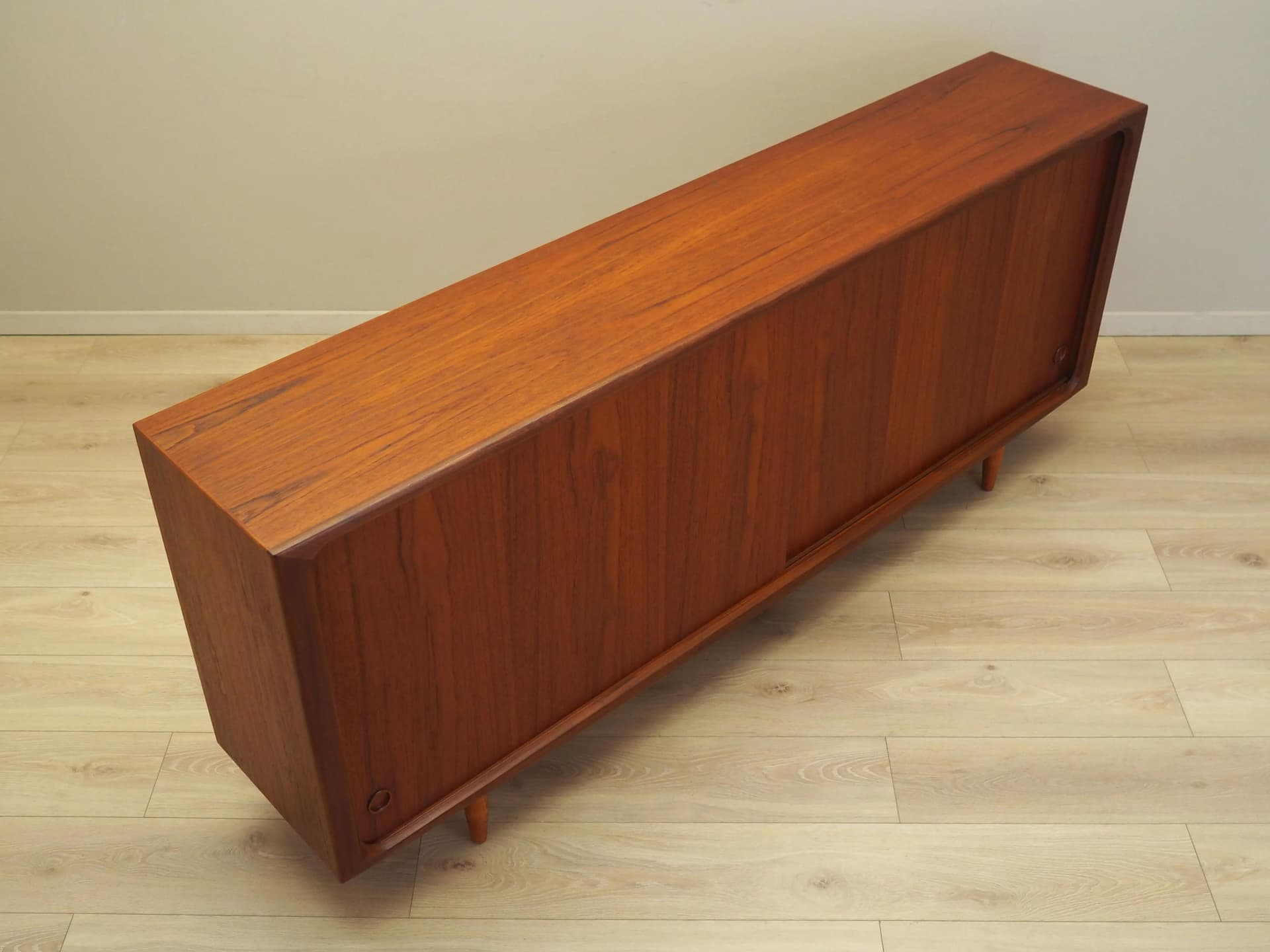 Sideboard, teak brązowy, Dania, lata 70. - 28183
