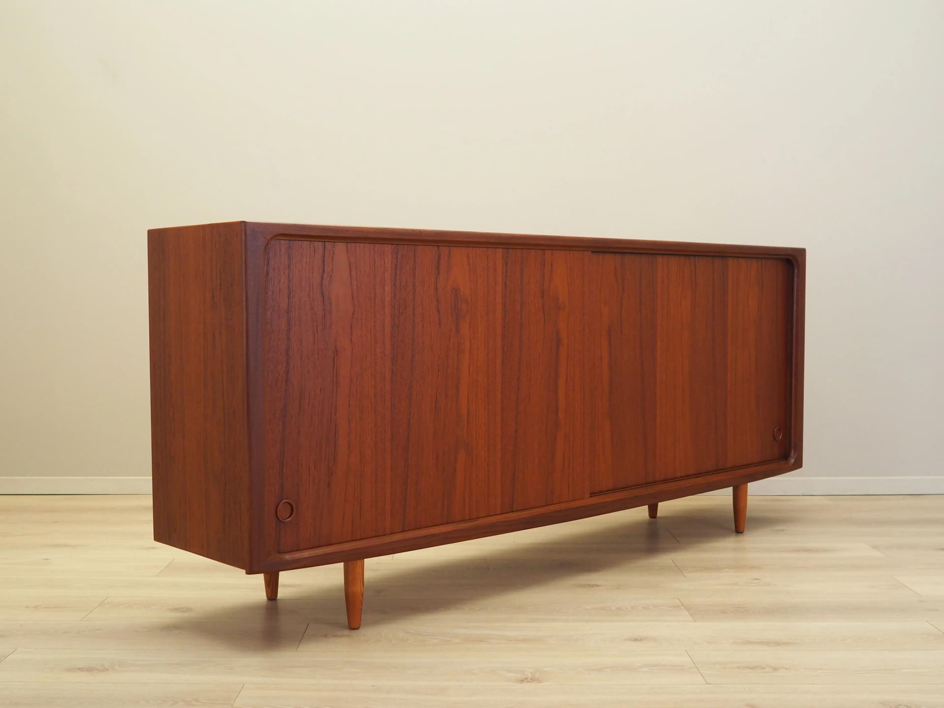 Sideboard, teak brązowy, Dania, lata 70. - 28181
