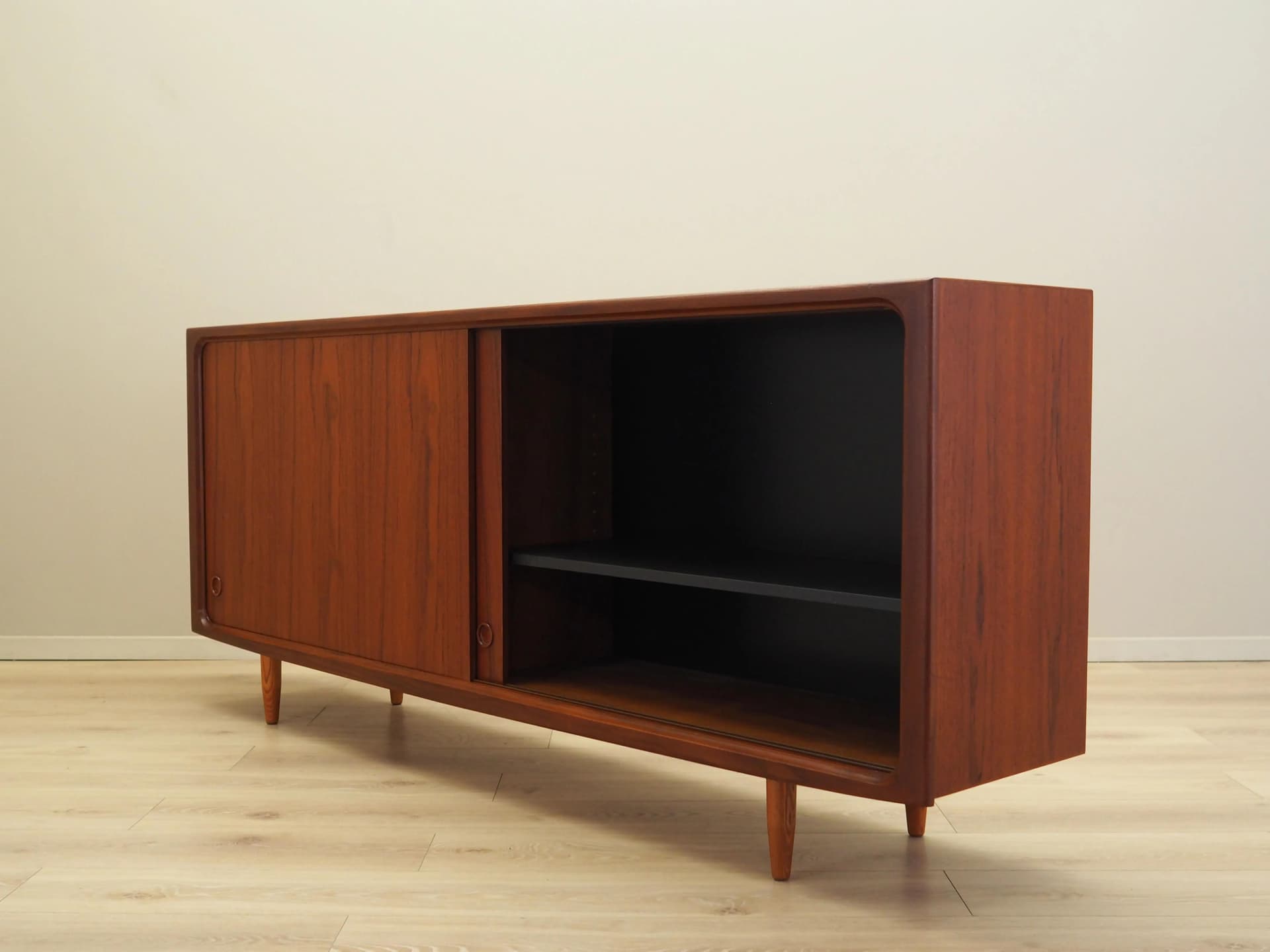 Sideboard, teak brązowy, Dania, lata 70. - 28180