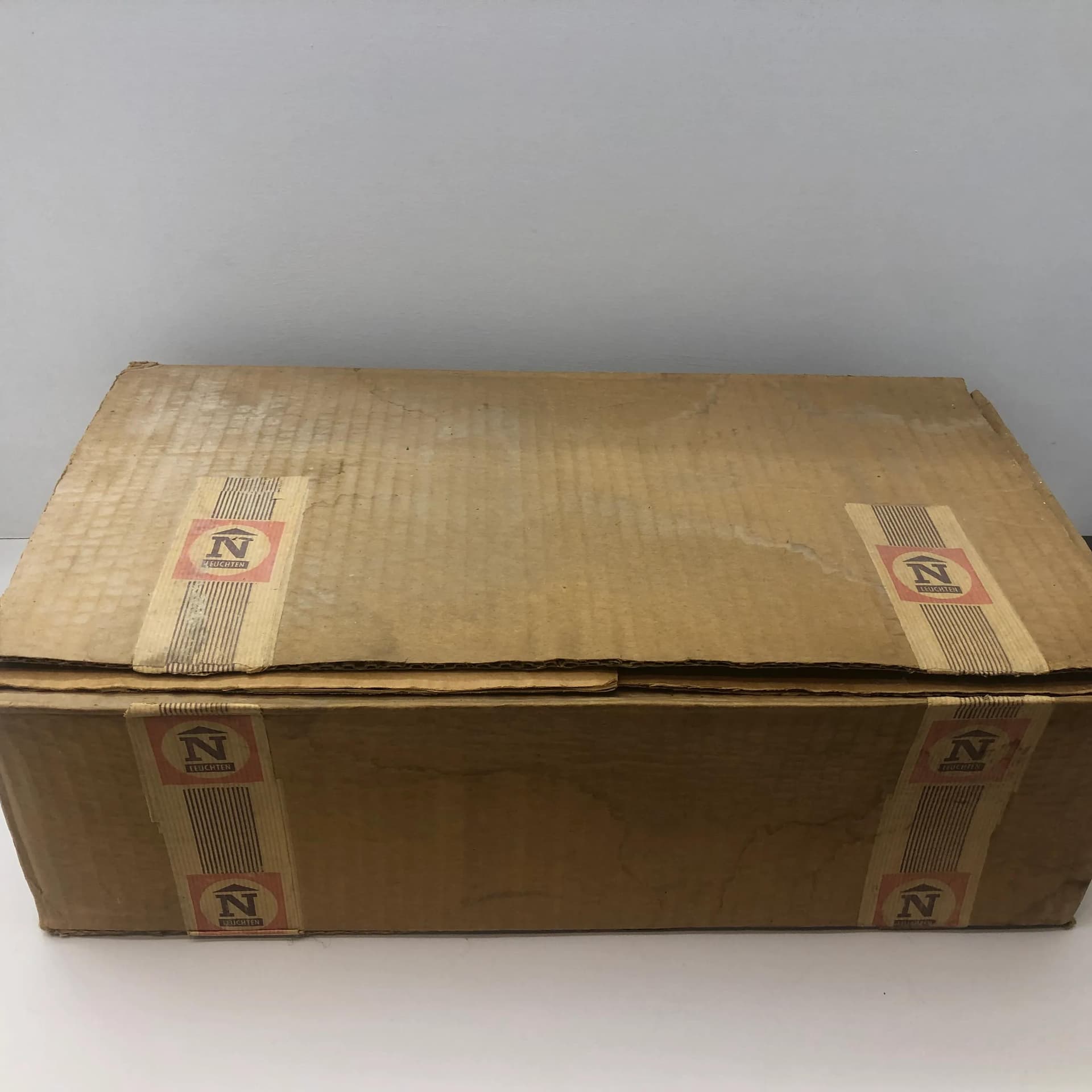 Kinkiet Space Age, czerwony, metal, proj. K. Link, Niemcy, lata 70. - 28107