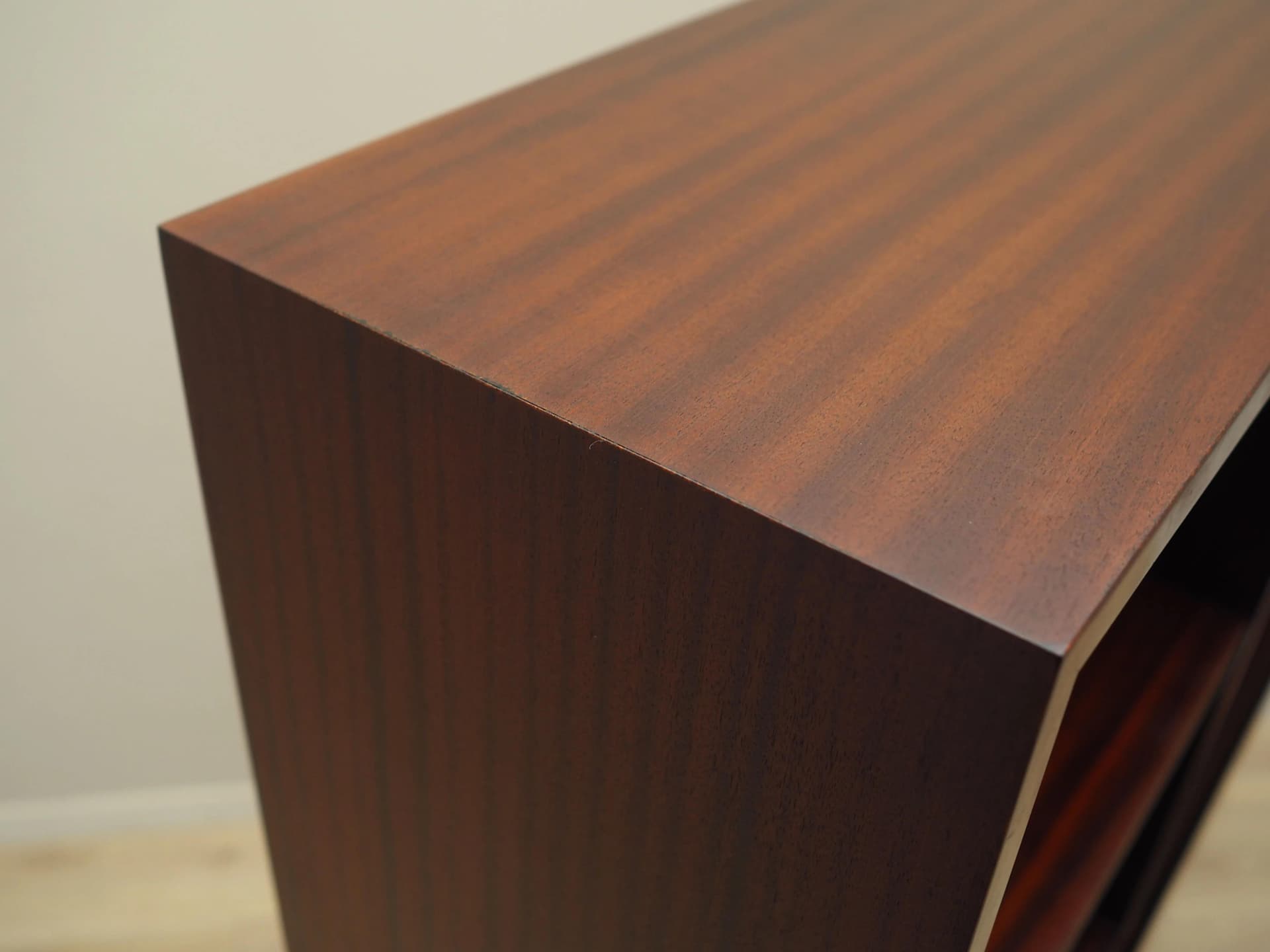 Bookcase Model 9, dark brown mahogany, Omann Jun, Denmark, 1970s. - 28159