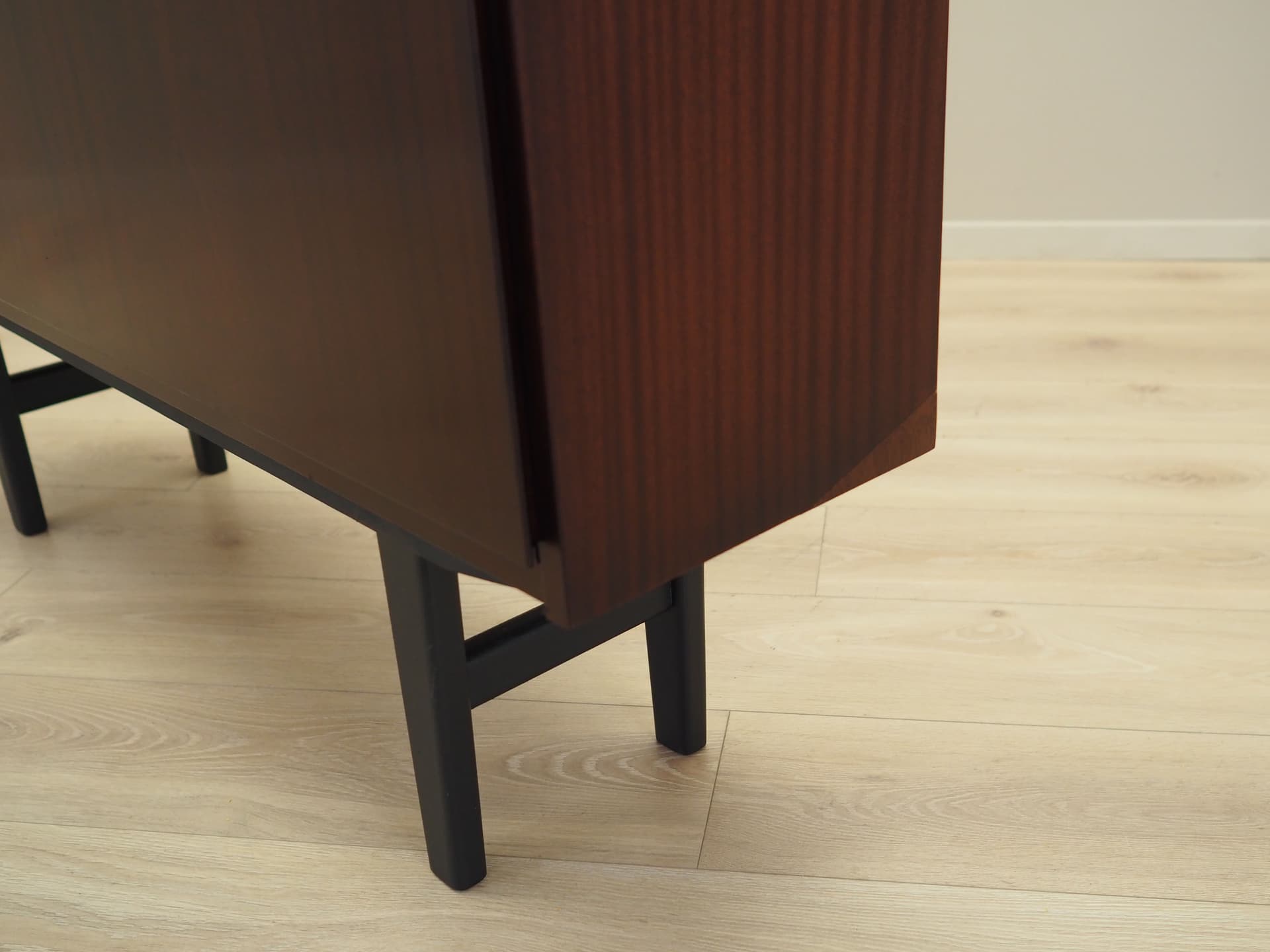 Bookcase Model 9, dark brown mahogany, Omann Jun, Denmark, 1970s. - 65996