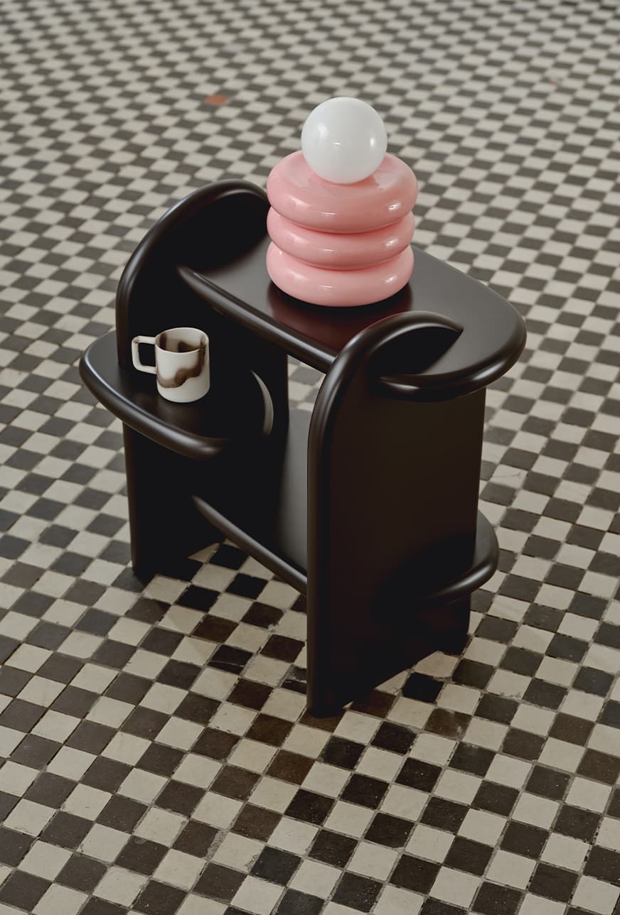 Szafka nocna, Nodi x Witka Studio - 3317